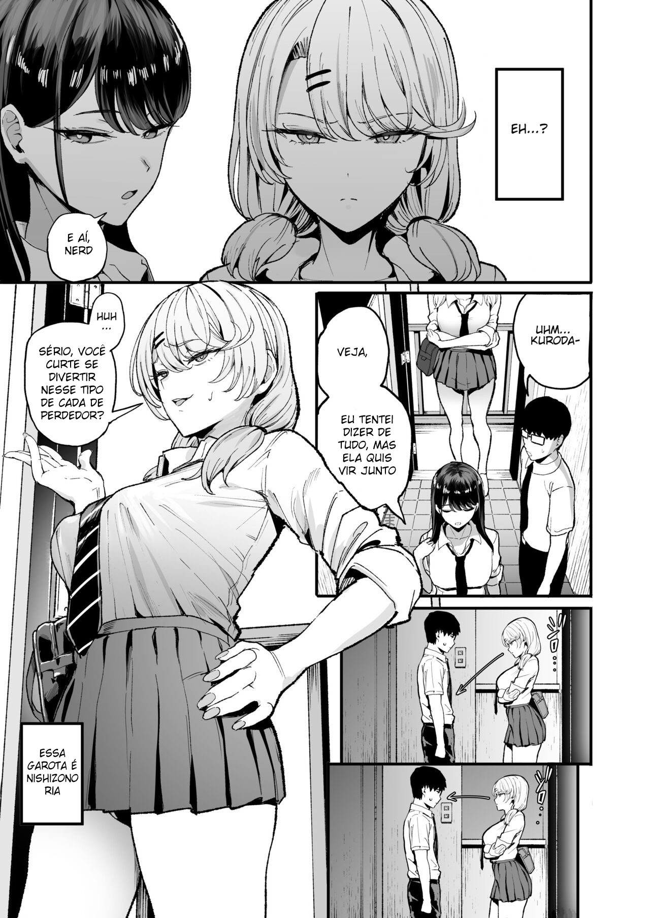 Minha amiga Gyaru me Deixa Usar a Buceta Dela 3 - Page 4