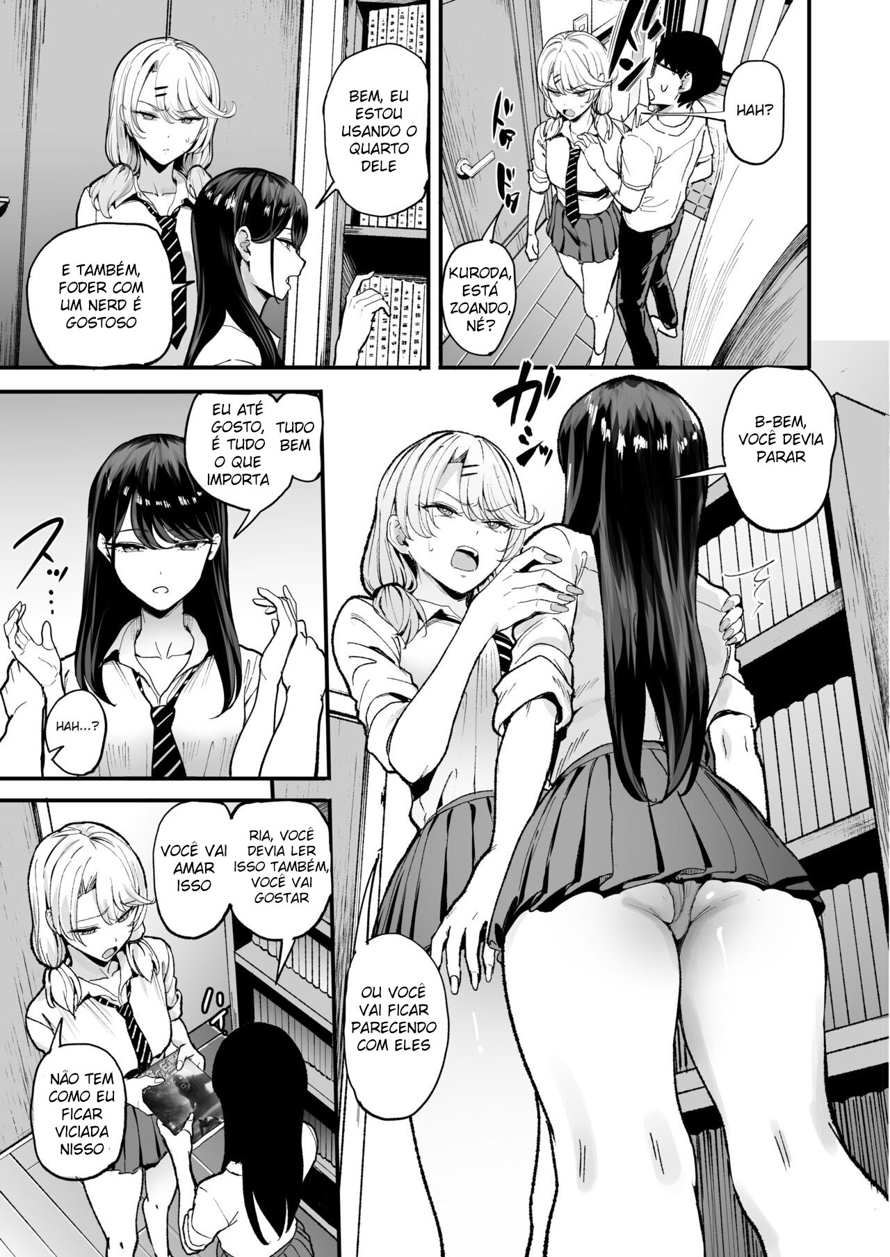 Minha amiga Gyaru me Deixa Usar a Buceta Dela 3 - Page 6