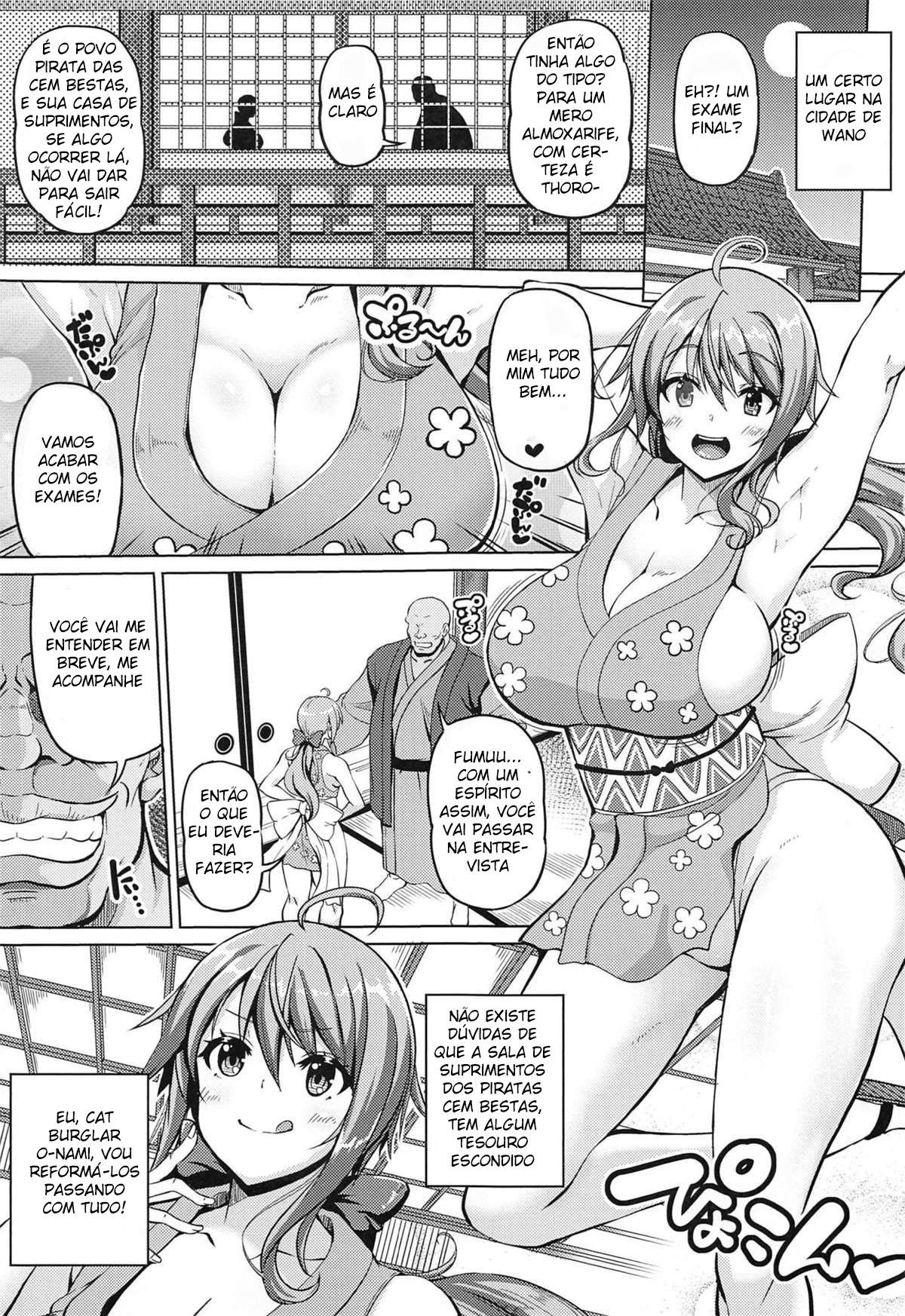 O Estilo Japonês da Pirata Peituda - Page 2