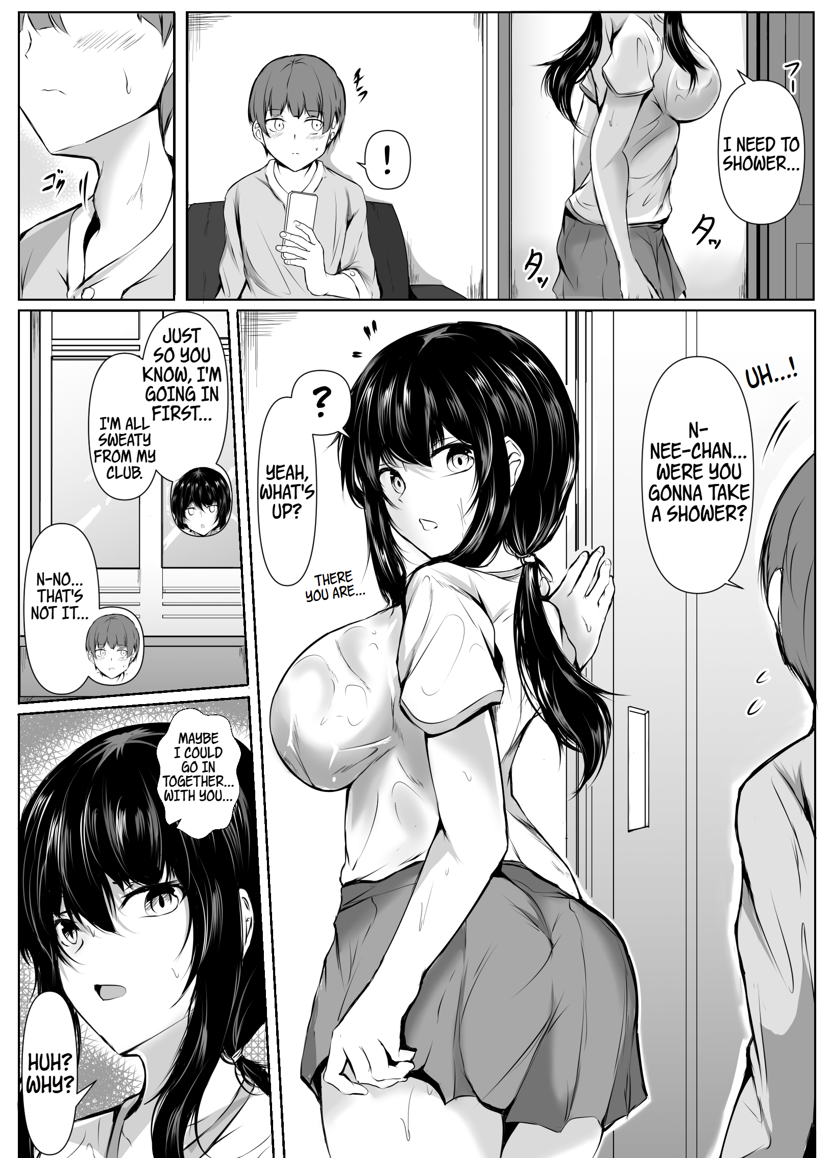 Dosakusanimagirete Oshi ni Yowai Ane to o Furo Haitta Kekka | What Happened When I Joined My Big Sister in the Bath, Who’s a Bit of a Pushover in the Heat of the Moment… - Page 3