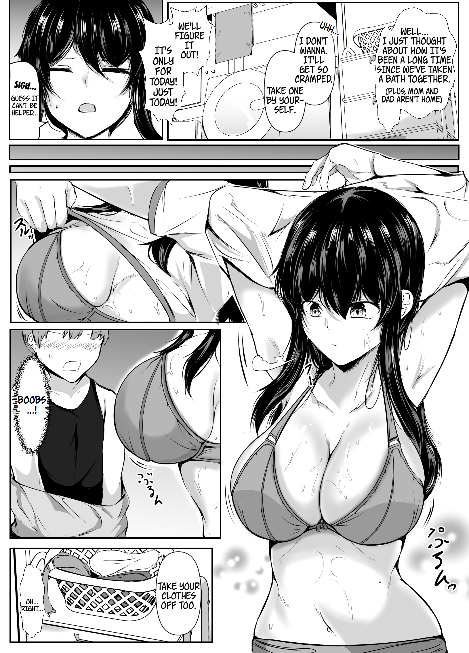 Dosakusanimagirete Oshi ni Yowai Ane to o Furo Haitta Kekka | What Happened When I Joined My Big Sister in the Bath, Who’s a Bit of a Pushover in the Heat of the Moment… - Page 4