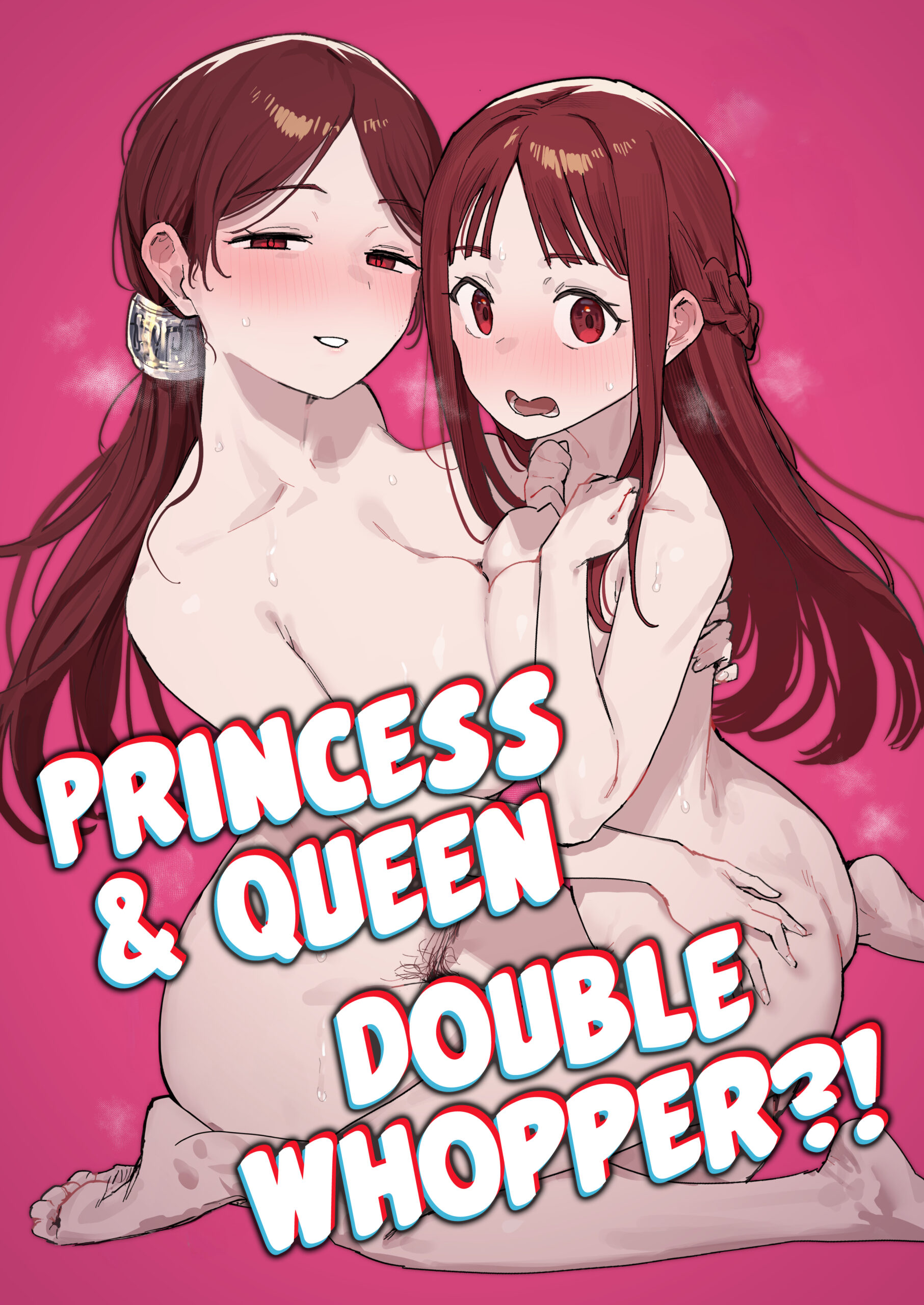 Yuusha to Hime to Okaa-sama!? | Princess & Queen Double Whopper?! + Omake - Page 1