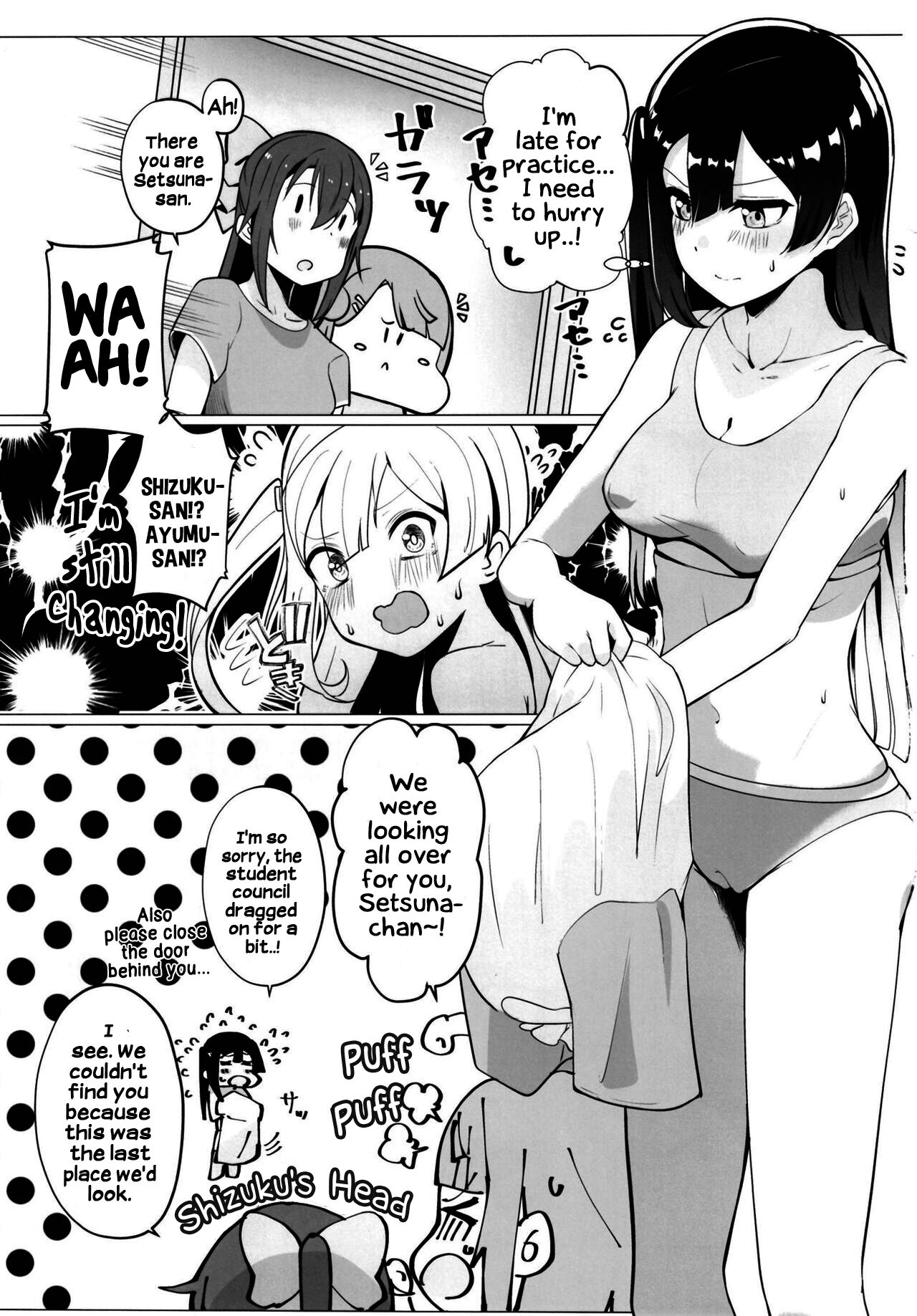 School Idol no Tokubetsu Shintai Sokutei AZUNA - Page 2