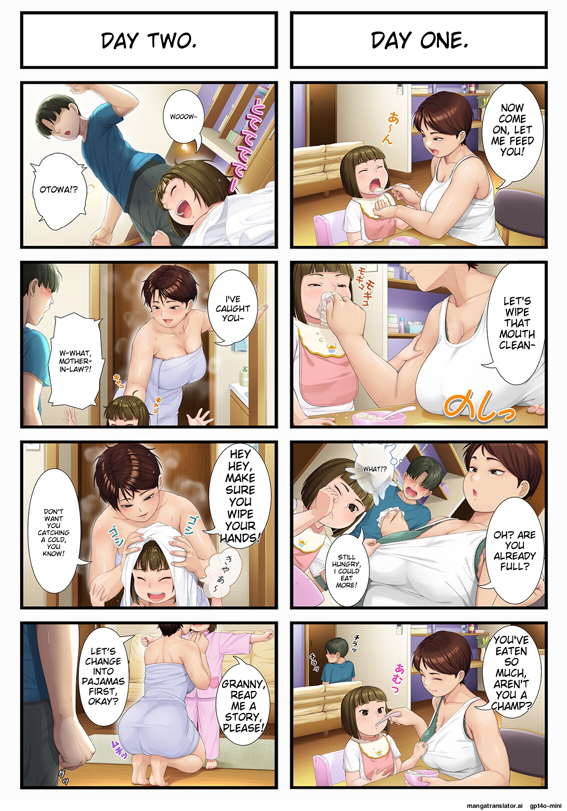 Youka-go Tsuma no Haha o Daku | Eight Days With My Wife’s Mother - Page 3