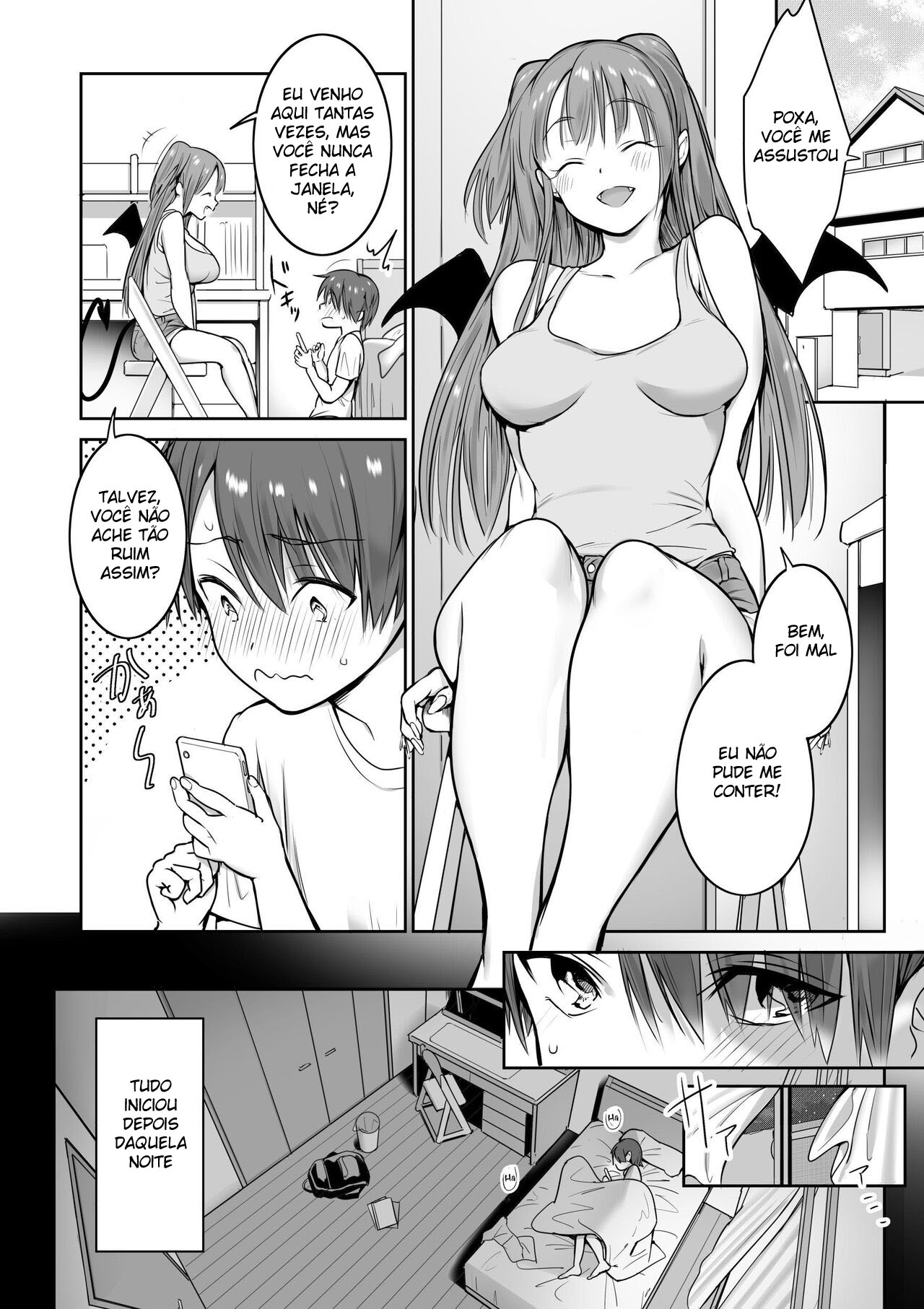 Uma Succubus Veio Me Visitar - Page 4