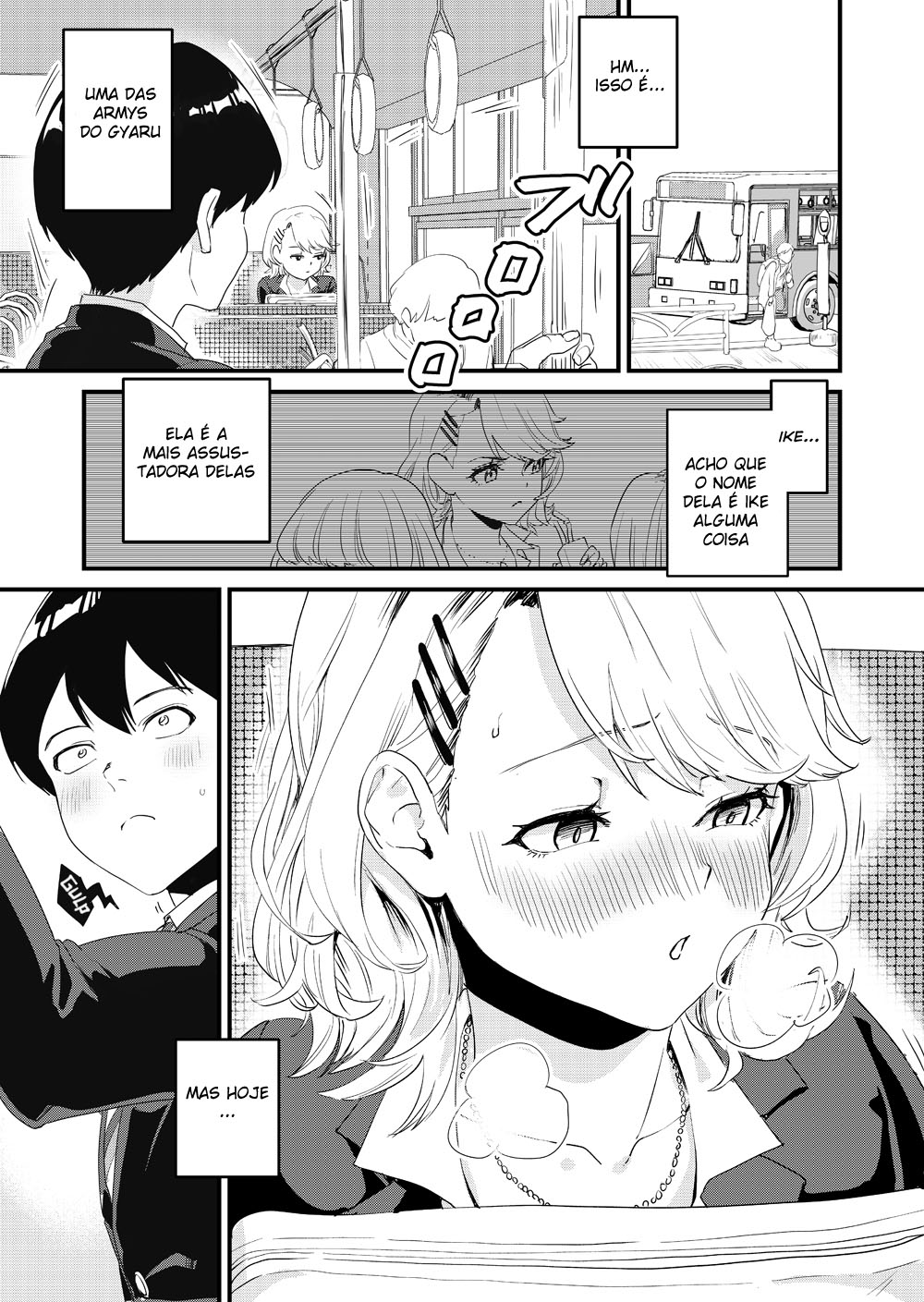 A Garota Gyaru Está Gozando Dentro do Ônibus - Page 3