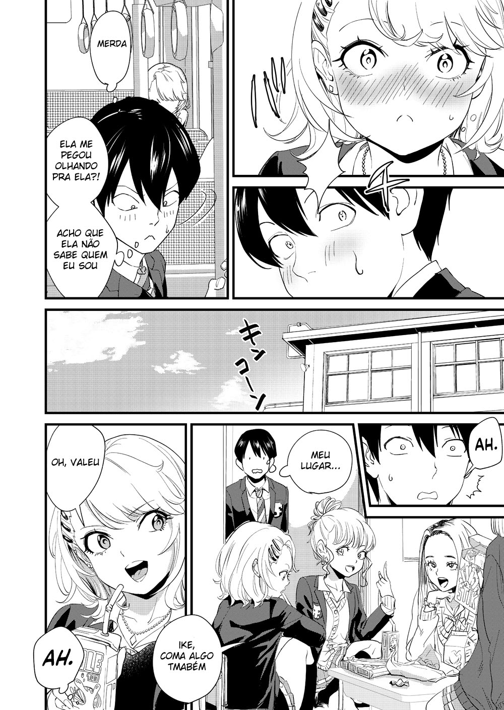 A Garota Gyaru Está Gozando Dentro do Ônibus - Page 4