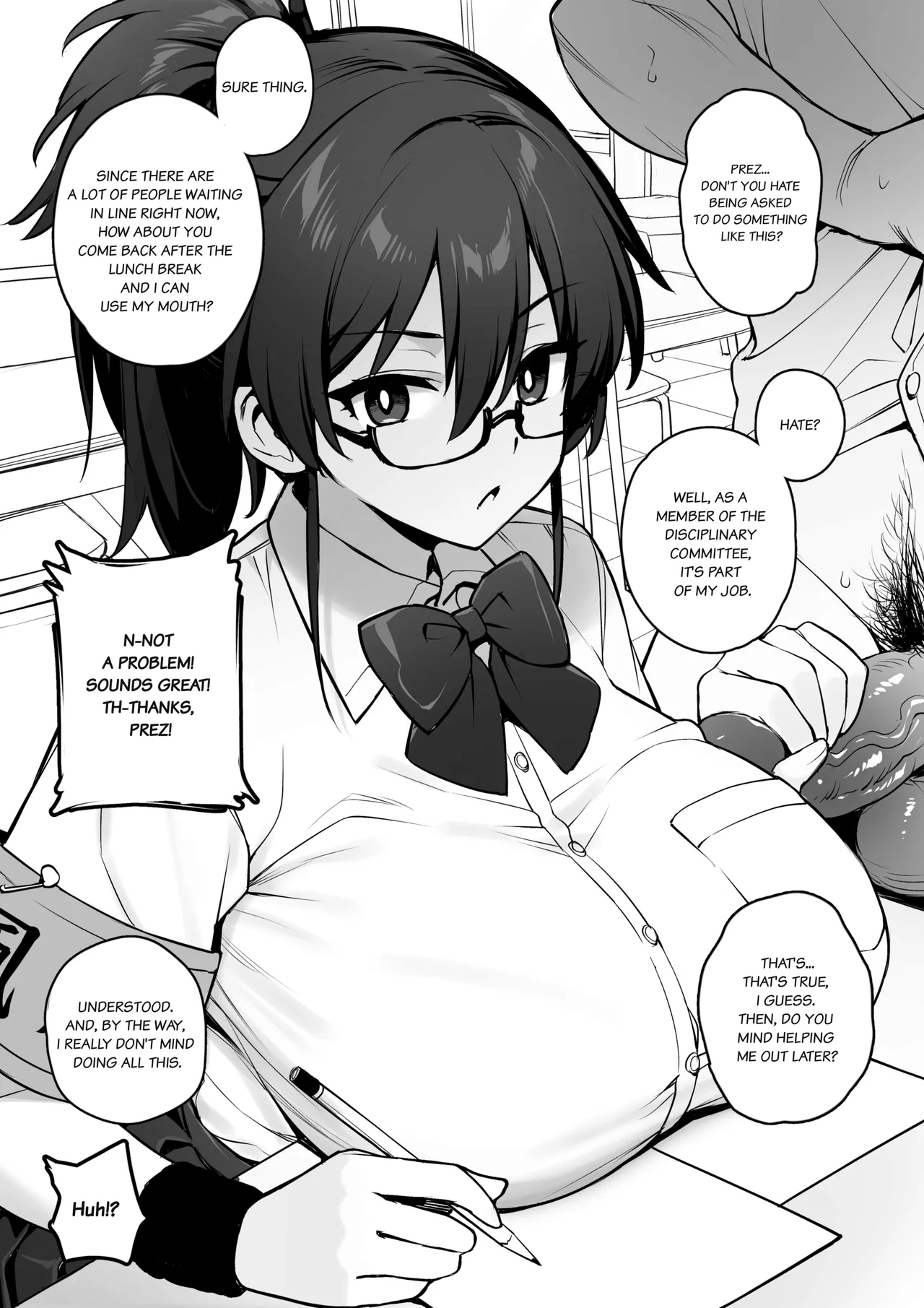 Atarashii Fuuki Iinchou wa Kyonyuu Sugiru Ken - Page 5