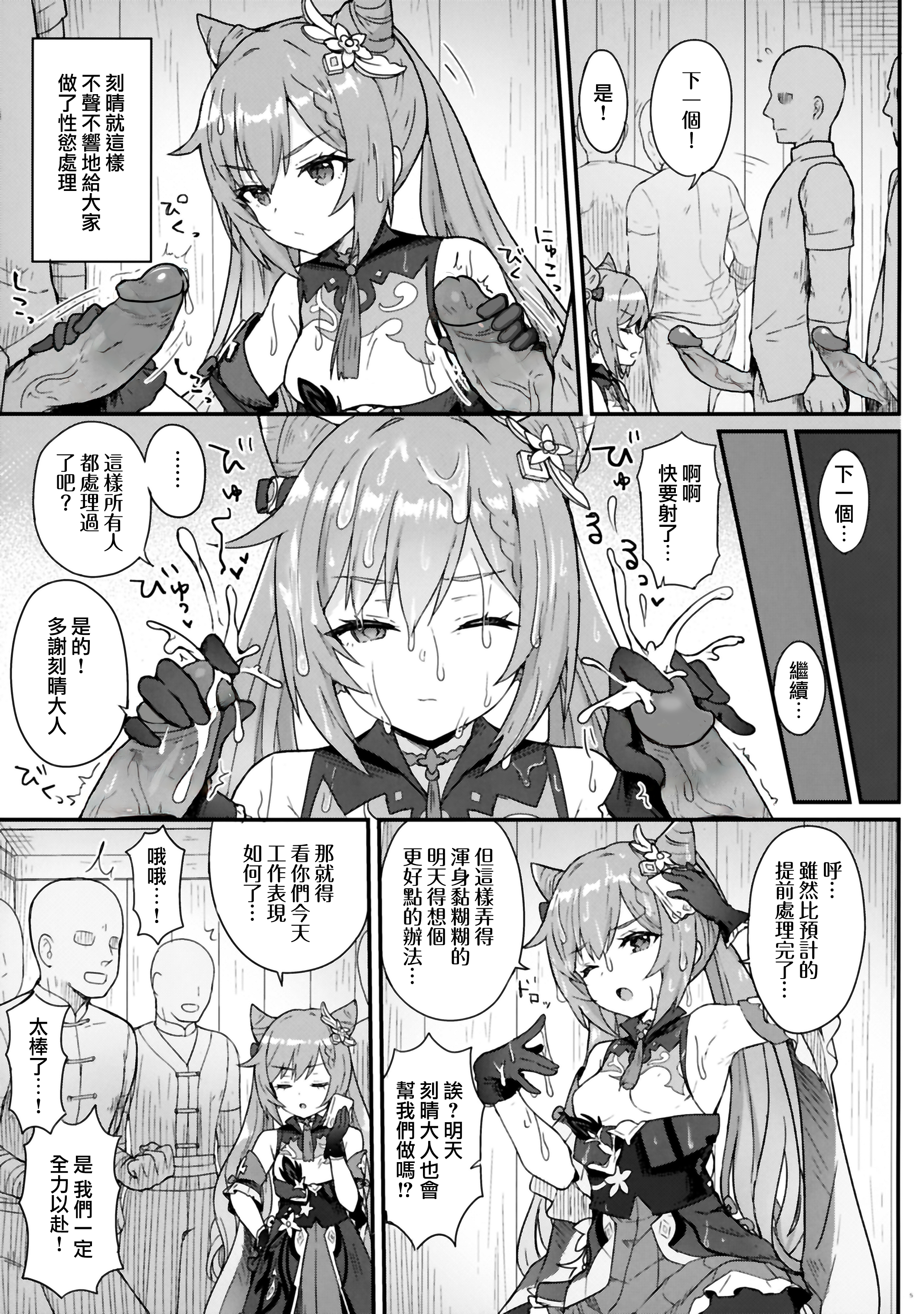 Keqing-chan ga Buka o Shigokimakuru Hon. - Page 6