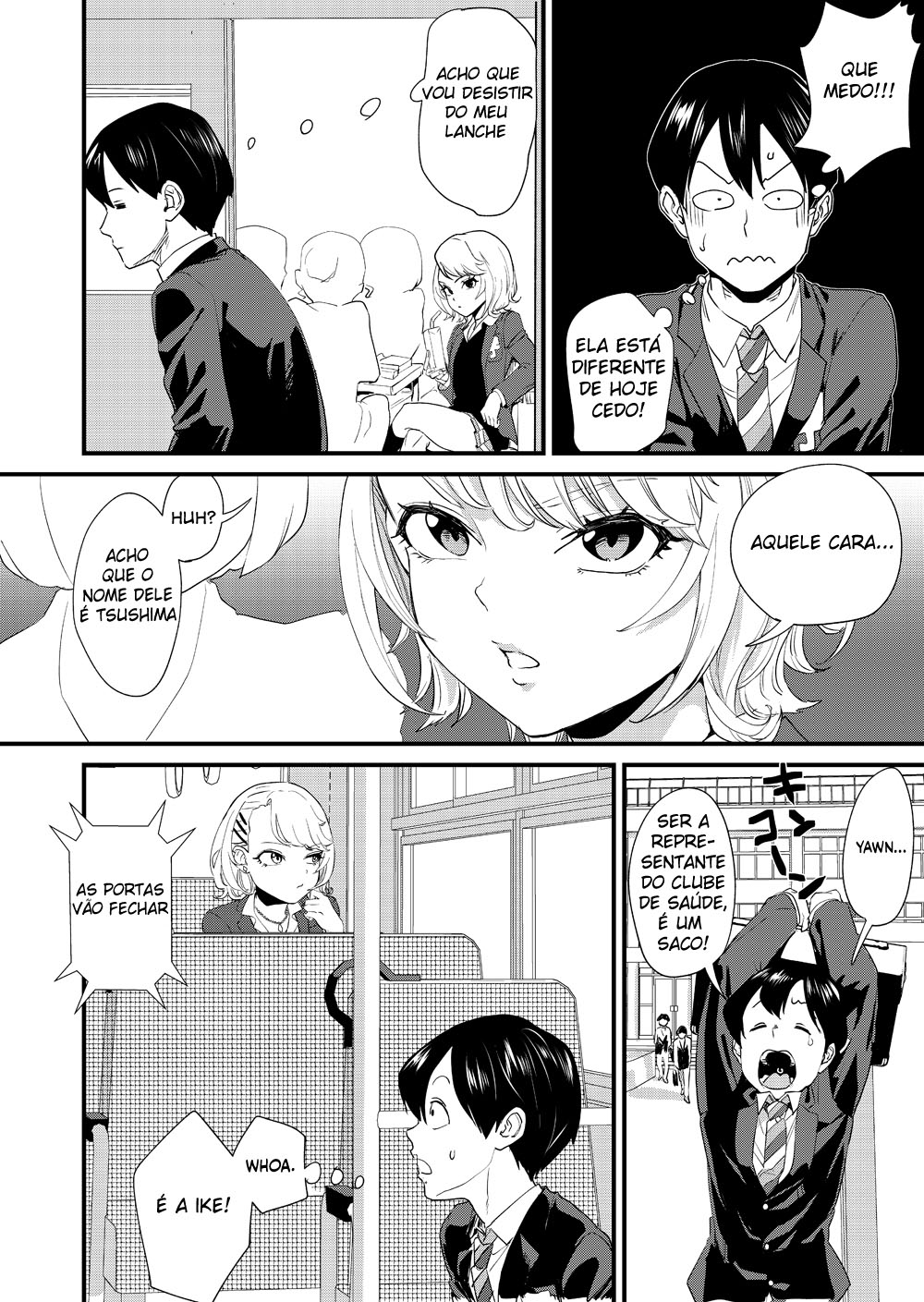 A Garota Gyaru Está Gozando Dentro do Ônibus - Page 6