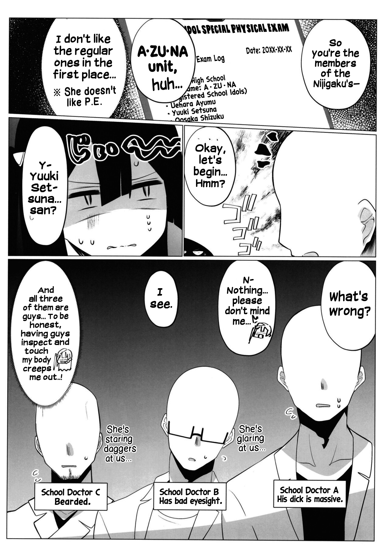 School Idol no Tokubetsu Shintai Sokutei AZUNA - Page 7