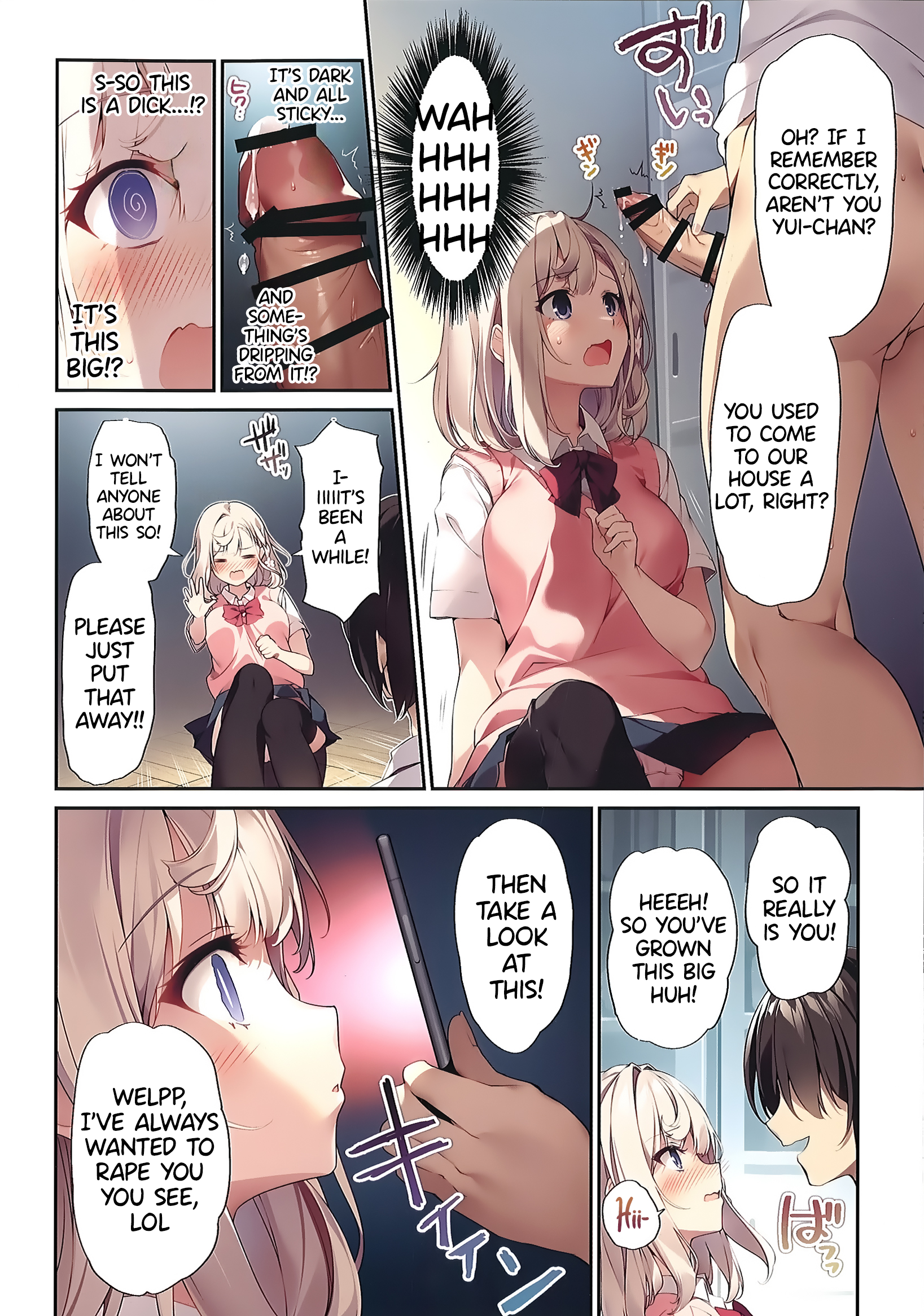 Imouto to Imouto no Shinyuu de Saimin Taisei EX no Seiso JC to Saimin de Ichaicha Suru Hon | A Book about using Hypno to Fuck my Little Sister and her Pure JC Friend with Hypno Resistance EX - Page 7