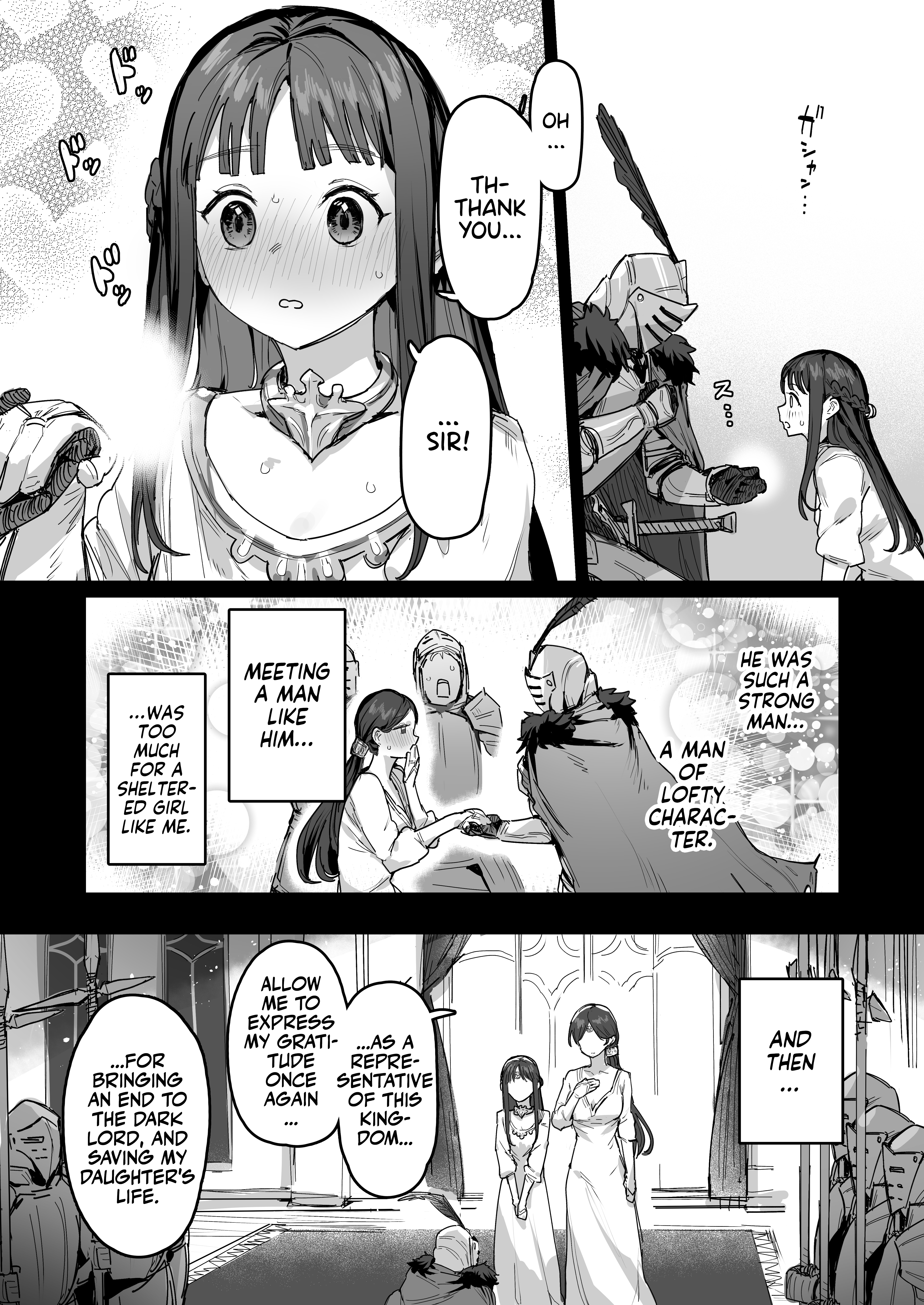 Yuusha to Hime to Okaa-sama!? | Princess & Queen Double Whopper?! + Omake - Page 7