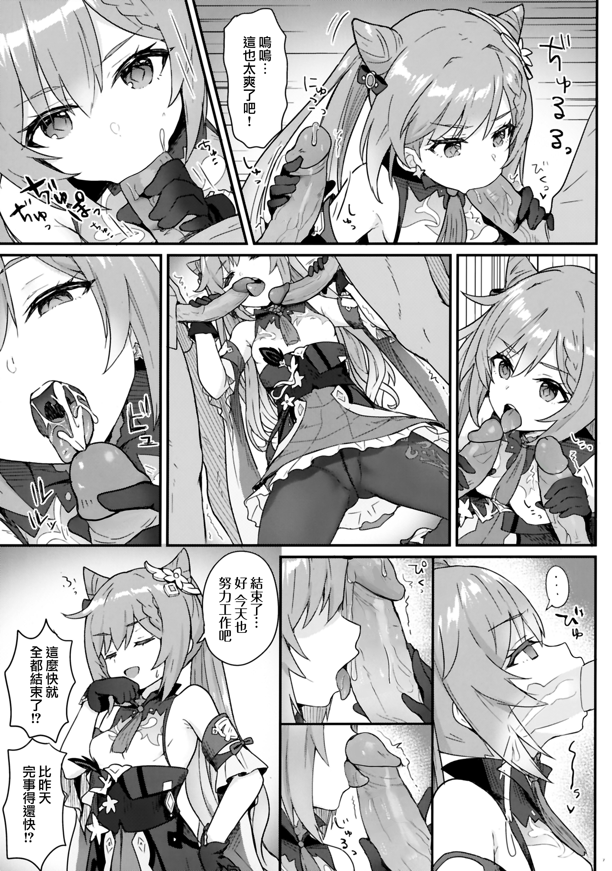 Keqing-chan ga Buka o Shigokimakuru Hon. - Page 8