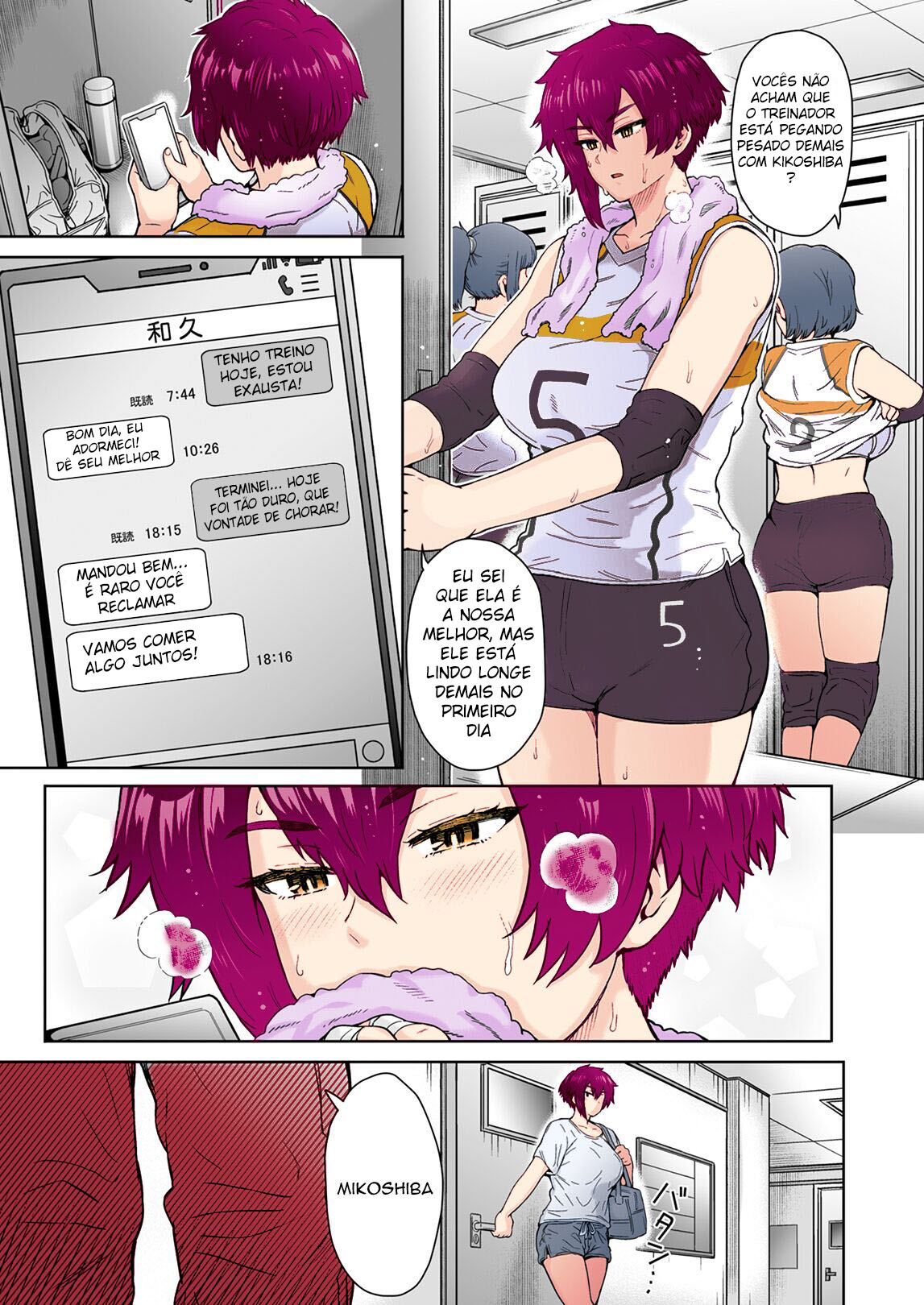 Minha Namorada Alta e Hostil Mudou Pelas Minhas Costas - Page 8