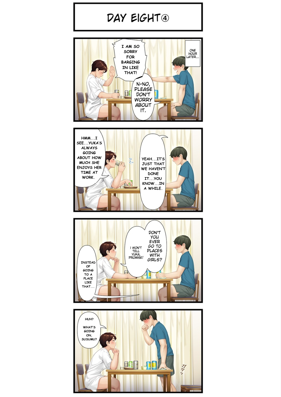 Youka-go Tsuma no Haha o Daku | Eight Days With My Wife’s Mother - Page 8