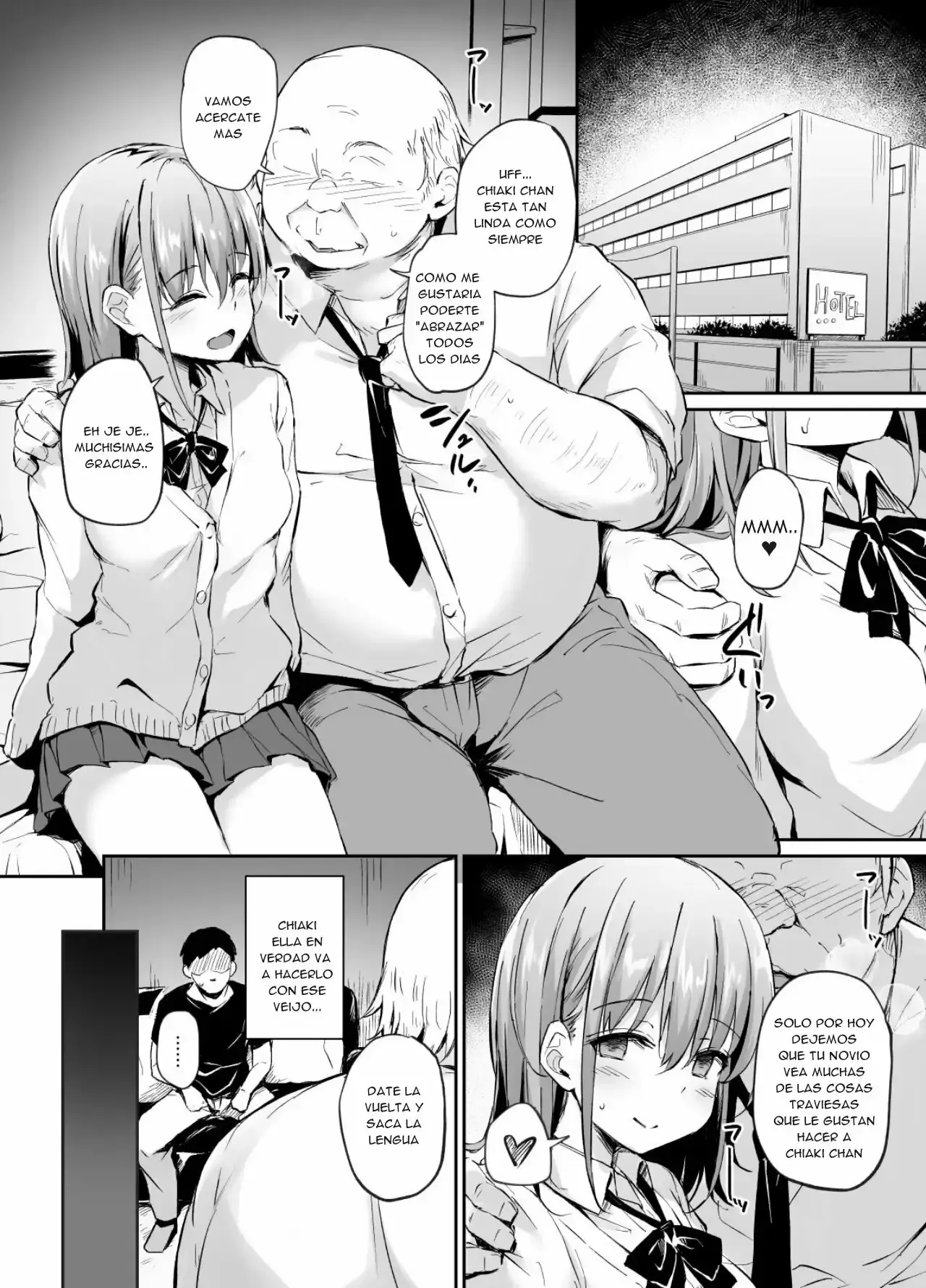 Enkou Kanojo to Kengakukai | Citas Pagadas al Lado de mi Novia Prostituta - Page 10