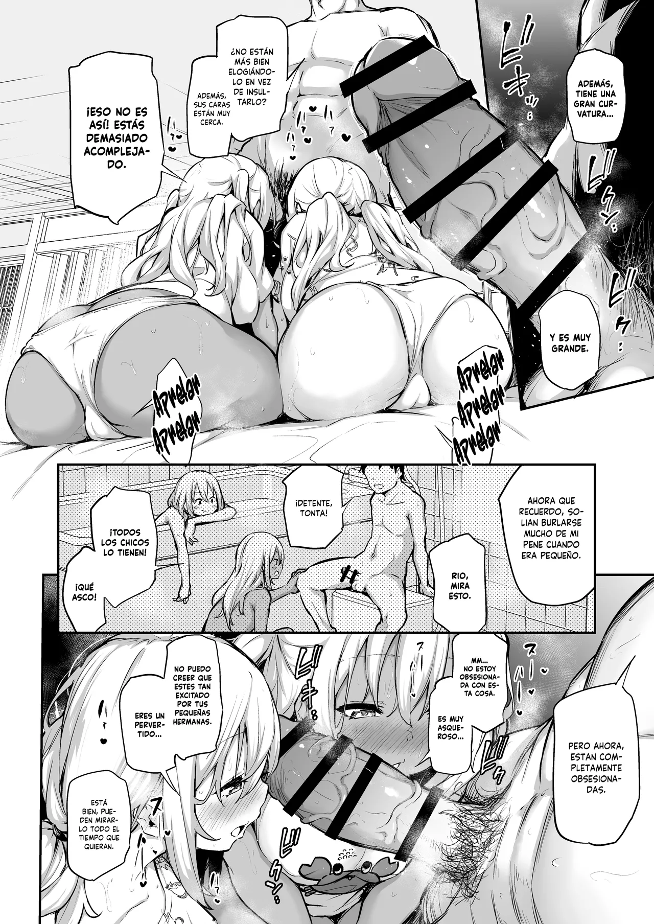 Imouto-tachi o Haramasenai to Derarenai Mura | Un Pueblo del que no Puedo Salir a Menos que Embarace a Mis Hermanas - Page 11