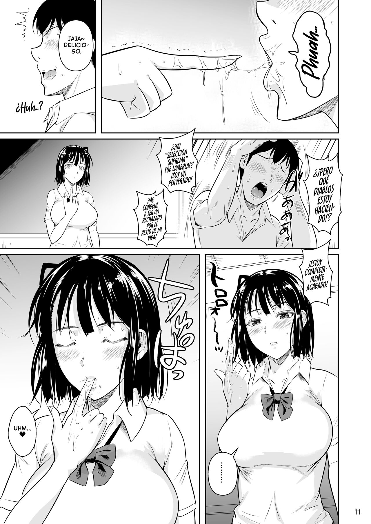 Bocchi no Mob ga Tadashii Sentaku o Shite Seiso Shoujo to Tsukiau. Mochiron Sex mo Suru | Un Mafioso Erótico toma la Decisión Correcta y Sale con una Chica Estupenda. Y por supuesto tienen Sexo - Page 12