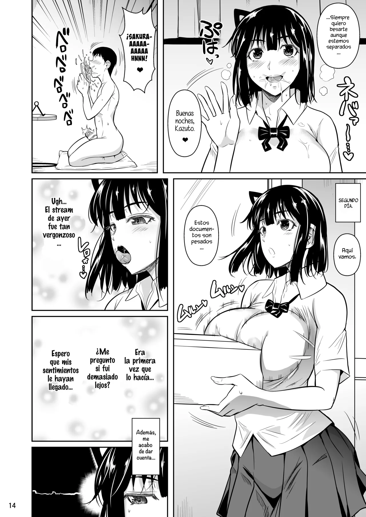 Bocchi no Mob 4 Yari Hajime no Yuutousei ga Nishuukan Kinyoku no Ue Benronchuu ni Sex suru Hanashi | La historia de un mafioso erótico que se folla a su novia estudiante de honor tras dos semanas de abstinencia 4 - Page 15