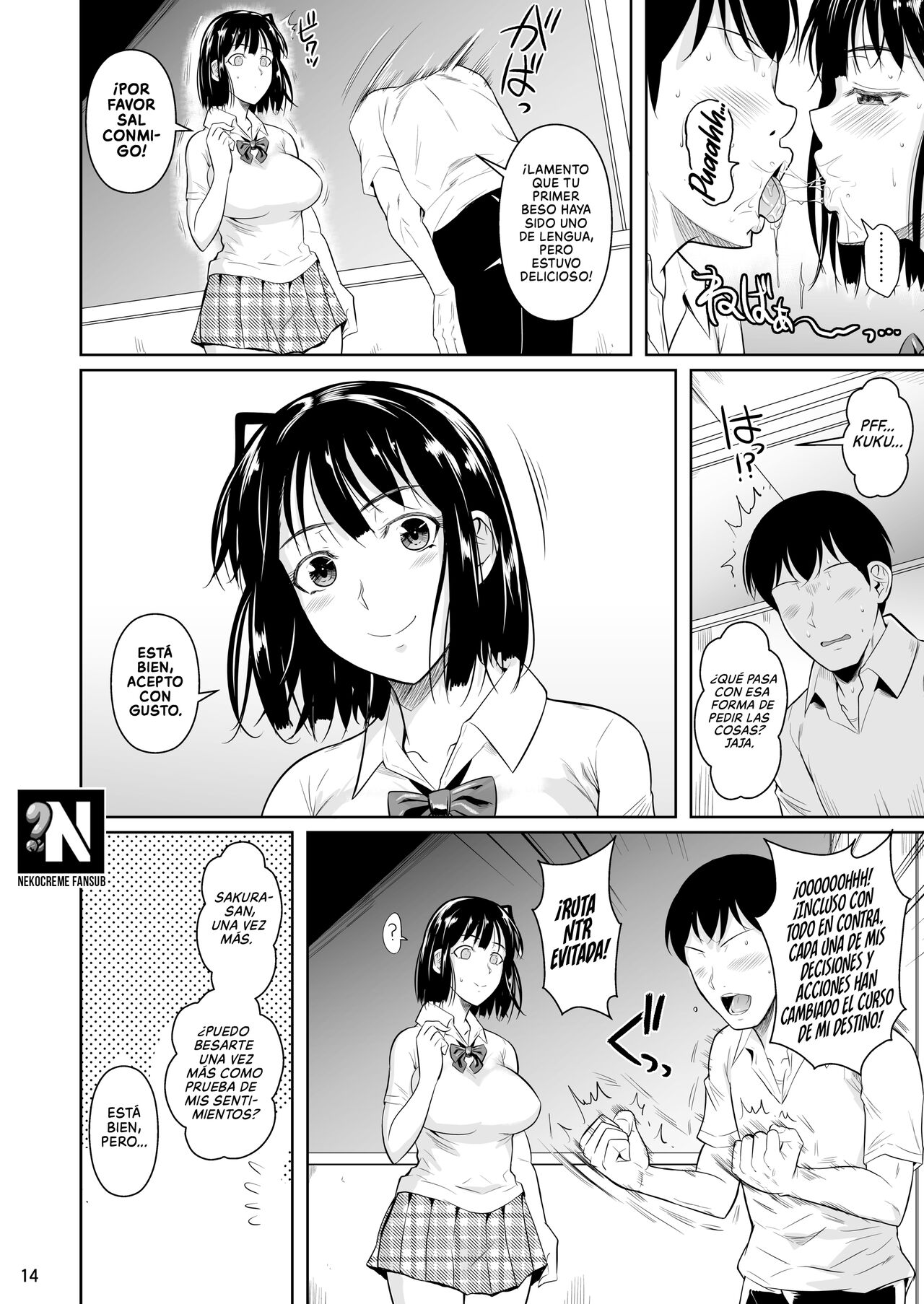 Bocchi no Mob ga Tadashii Sentaku o Shite Seiso Shoujo to Tsukiau. Mochiron Sex mo Suru | Un Mafioso Erótico toma la Decisión Correcta y Sale con una Chica Estupenda. Y por supuesto tienen Sexo - Page 15