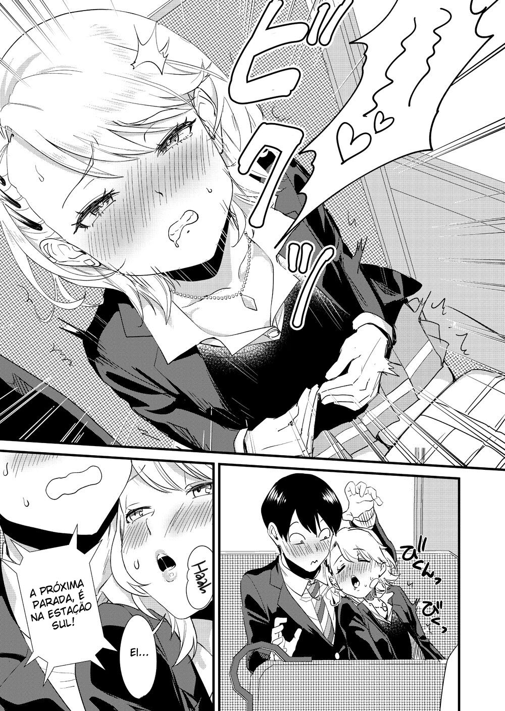 A Garota Gyaru Está Gozando Dentro do Ônibus - Page 15