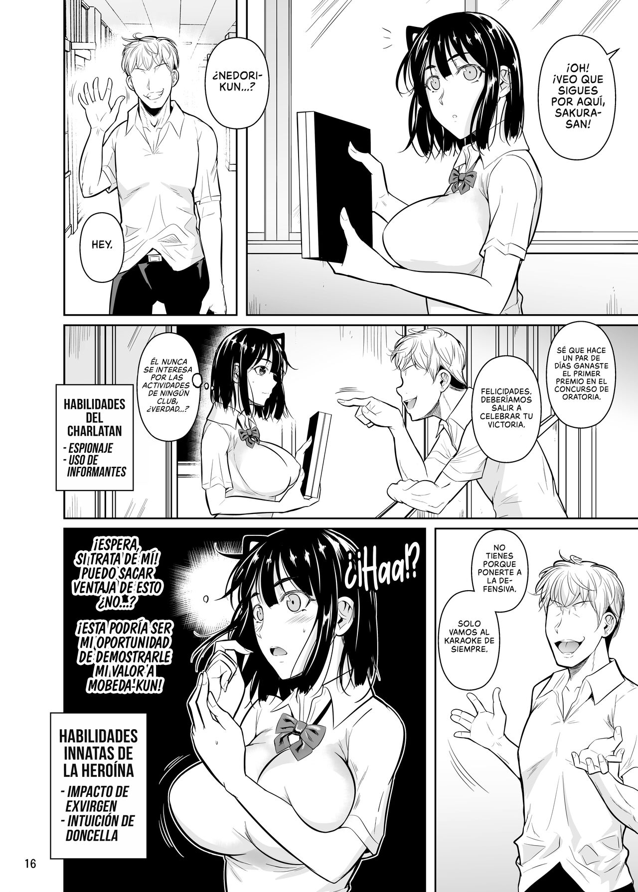 Bocchi no Mob ga Tadashii Sentaku o Shite Seiso Shoujo to Tsukiau. 2 Mochiron Sex | Un Mafioso Erótico toma la Decisión Correcta y Sale con una Chica Estupenda 2. Y por supuesto tienen Sexo - Page 17