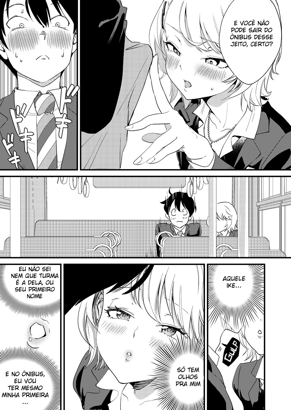 A Garota Gyaru Está Gozando Dentro do Ônibus - Page 17