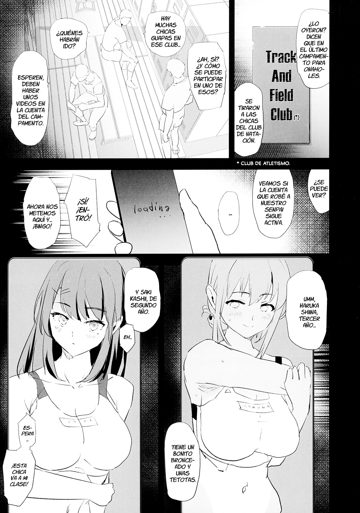 Watashi-tachi no Onaho Koukan Gasshuku Ichinichime! + Omake Paper - Page 2