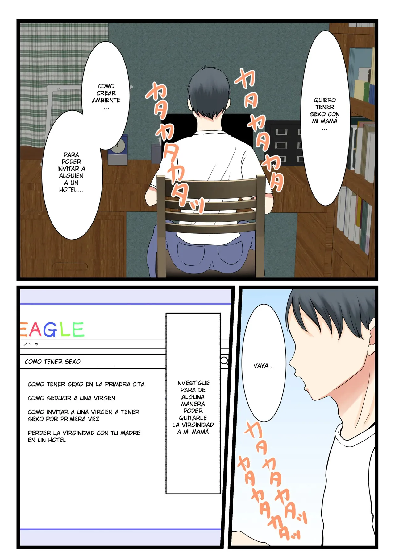 hojo no Haha wa Musuko ni Dakarete Ko o Haramu | Una Madre Virgen ConsibeE Un Hijo Con Su Hijo - Page 25