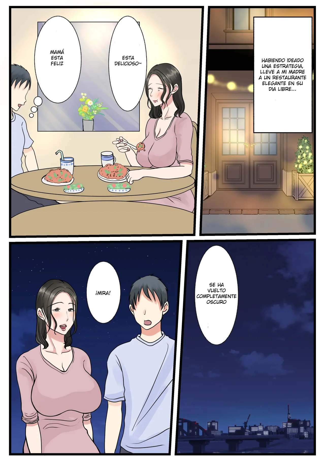 hojo no Haha wa Musuko ni Dakarete Ko o Haramu | Una Madre Virgen ConsibeE Un Hijo Con Su Hijo - Page 26