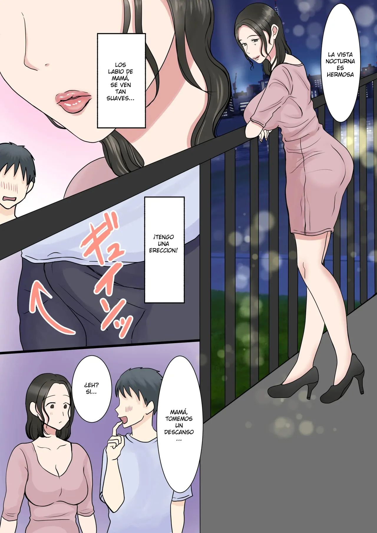 hojo no Haha wa Musuko ni Dakarete Ko o Haramu | Una Madre Virgen ConsibeE Un Hijo Con Su Hijo - Page 27