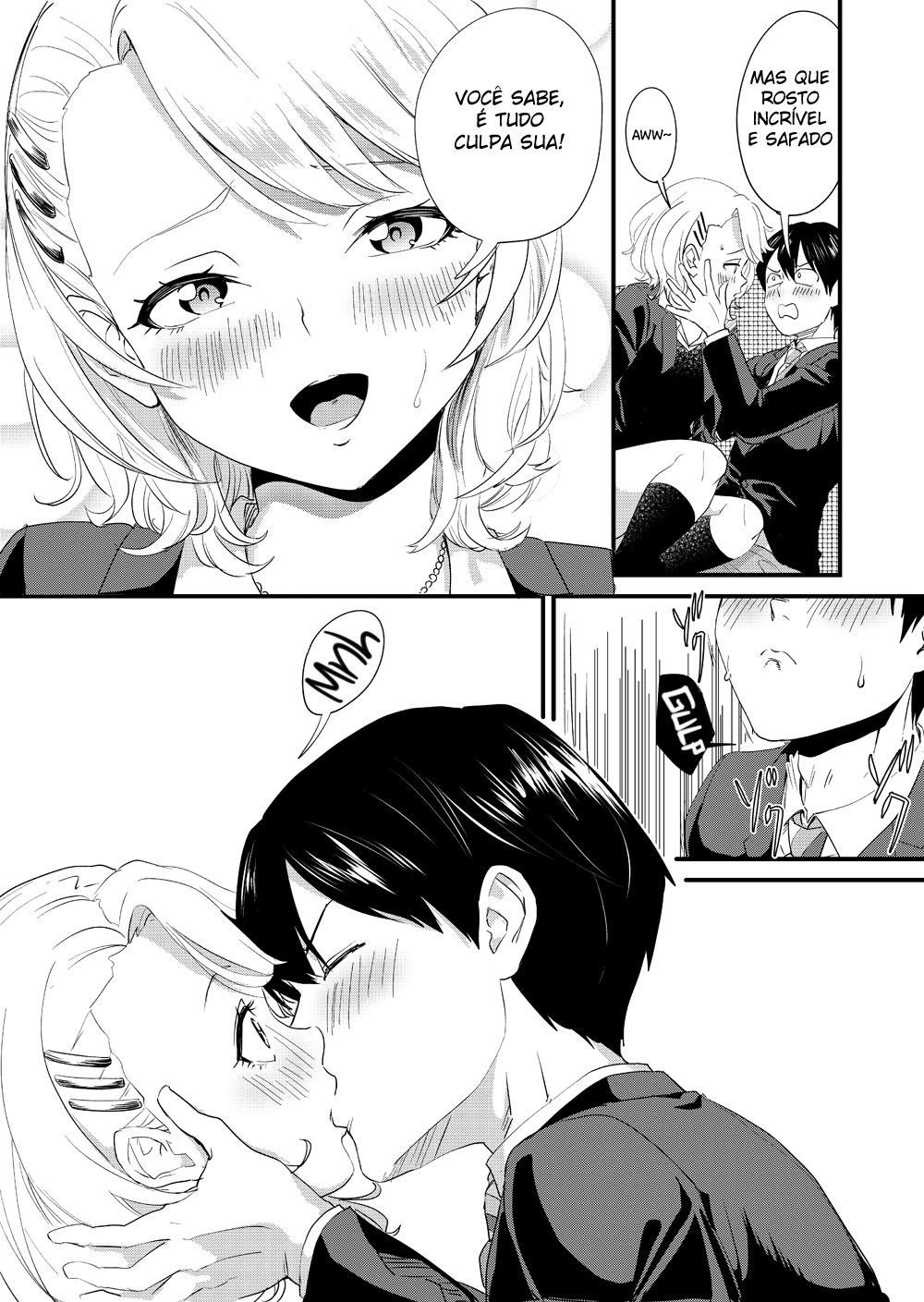 A Garota Gyaru Está Gozando Dentro do Ônibus - Page 27