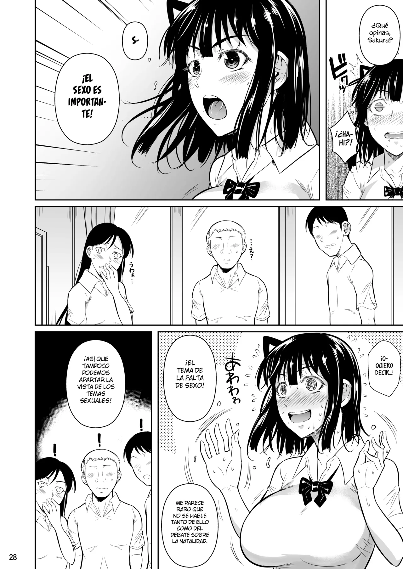 Bocchi no Mob 4 Yari Hajime no Yuutousei ga Nishuukan Kinyoku no Ue Benronchuu ni Sex suru Hanashi | La historia de un mafioso erótico que se folla a su novia estudiante de honor tras dos semanas de abstinencia 4 - Page 29
