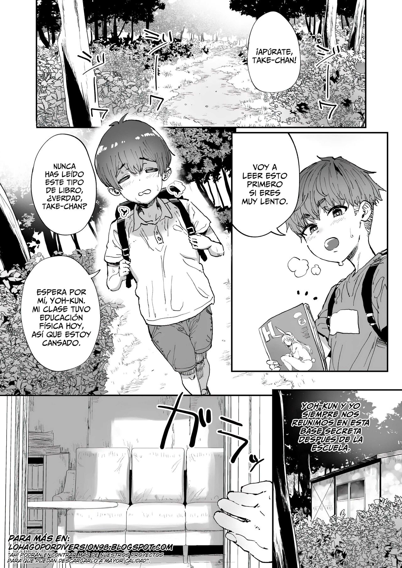 Shiranai Onee-san ga Bokura no Himitsu Kichi ni Yattekita! - Page 3