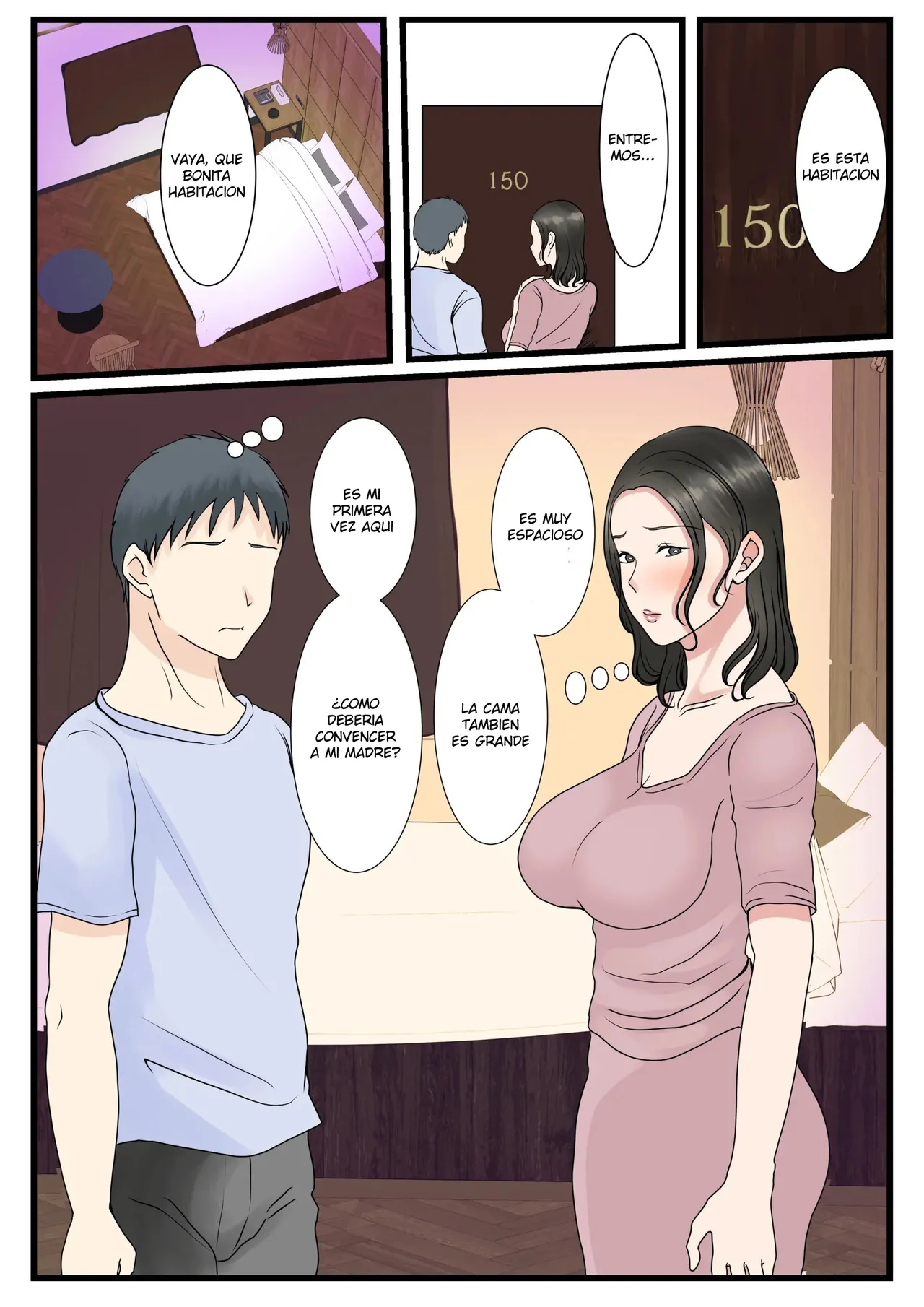 hojo no Haha wa Musuko ni Dakarete Ko o Haramu | Una Madre Virgen ConsibeE Un Hijo Con Su Hijo - Page 30