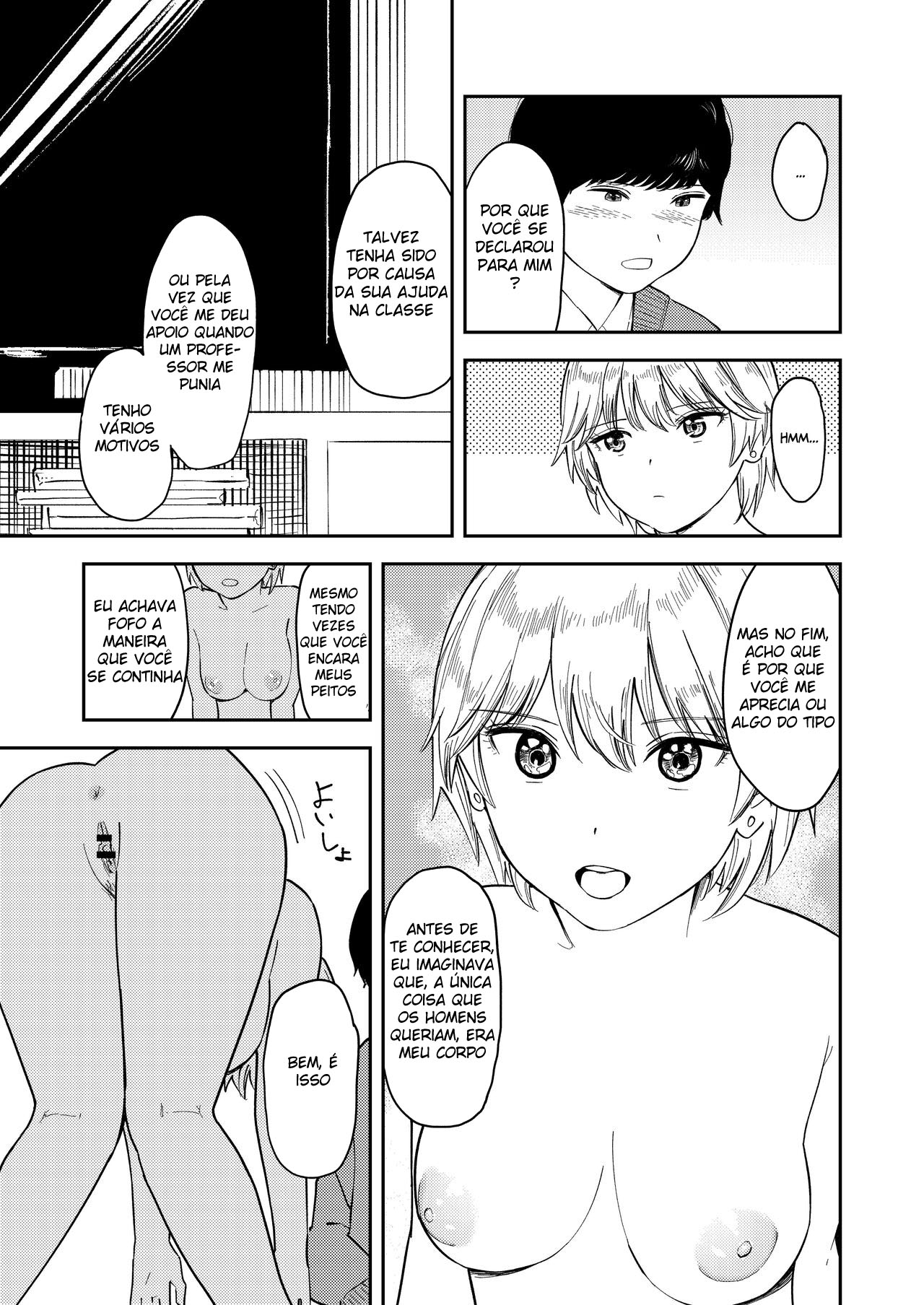 Perdendo a Virgindade Com Minha Namorada Peituda Ciumenta - Page 32