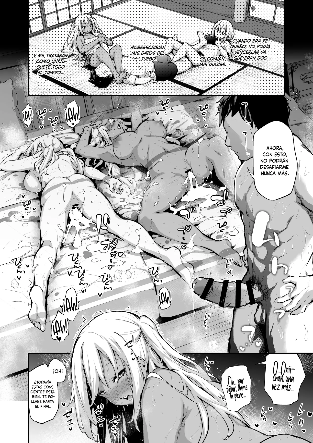 Imouto-tachi o Haramasenai to Derarenai Mura | Un Pueblo del que no Puedo Salir a Menos que Embarace a Mis Hermanas - Page 33