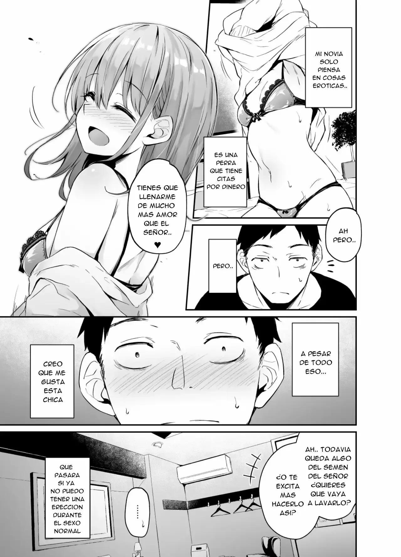 Enkou Kanojo to Kengakukai | Citas Pagadas al Lado de mi Novia Prostituta - Page 33