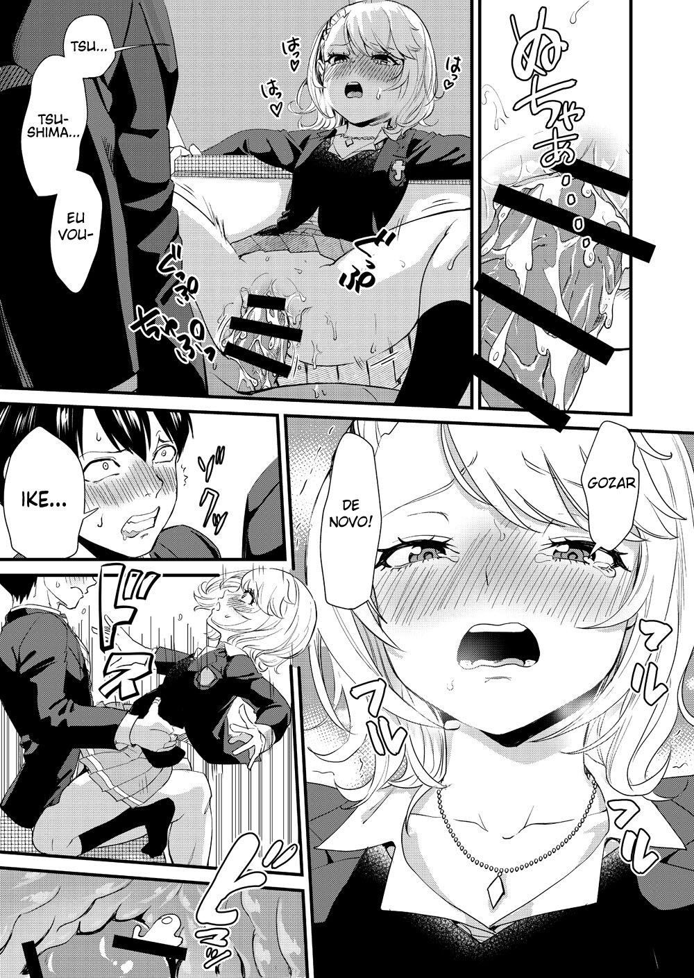 A Garota Gyaru Está Gozando Dentro do Ônibus - Page 33