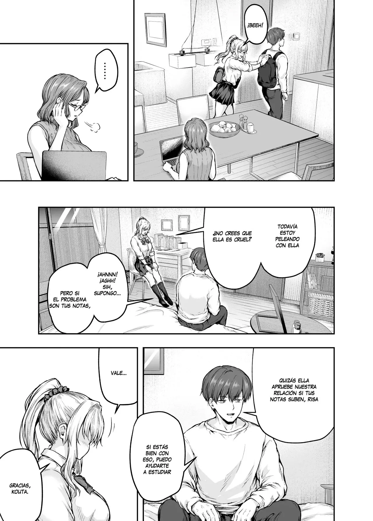 Mama ga Muchuu na Musume no Kareshi 1 – Kono Chinpo wa Kyouikujou Yoroshikunai node Mama ga Shori Shimasu. - Page 34