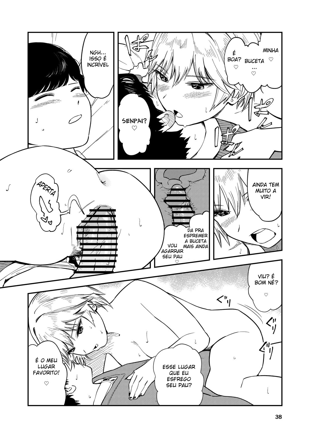 Perdendo a Virgindade Com Minha Namorada Peituda Ciumenta - Page 37