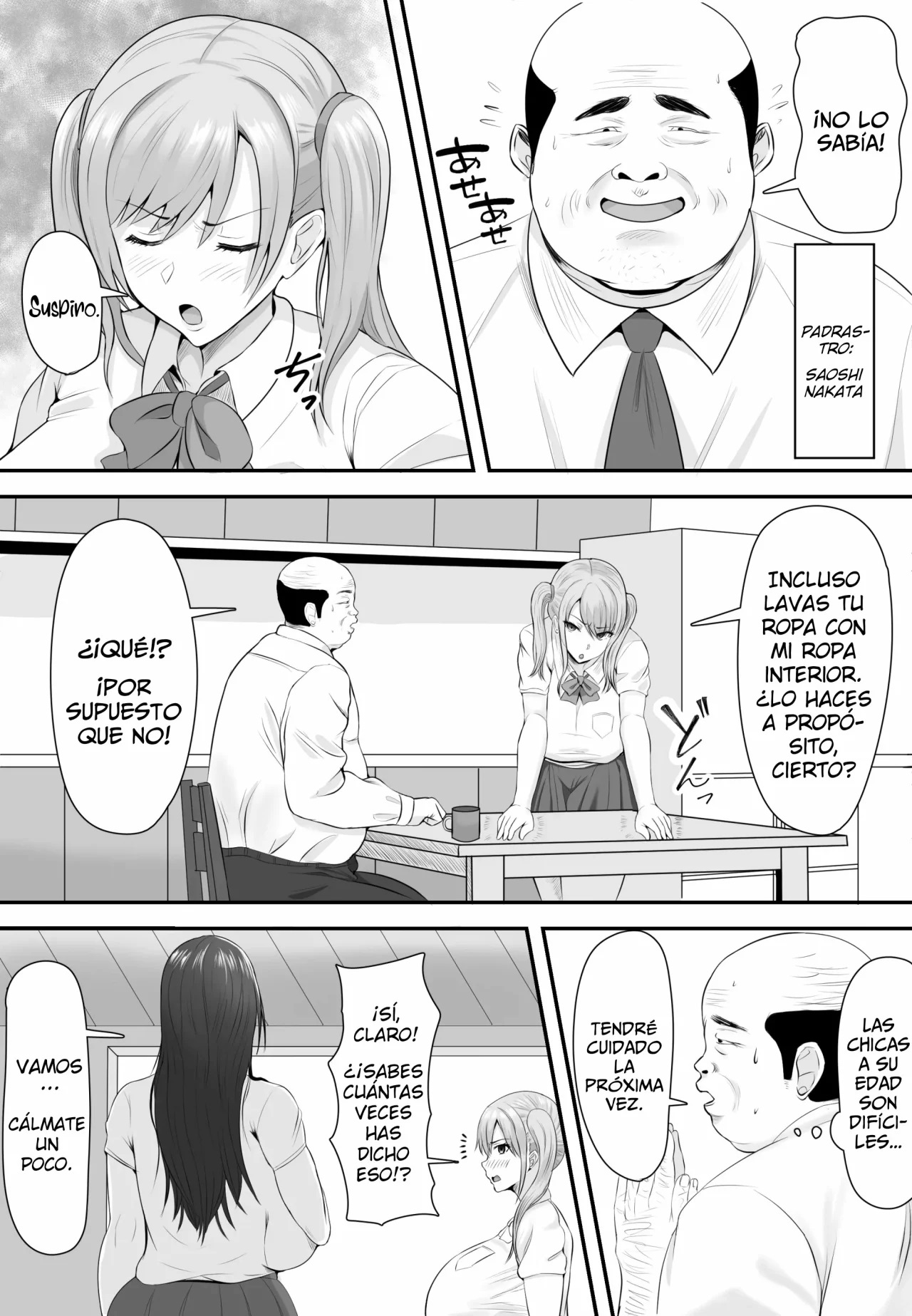 Kyonyuu JK o Tasuketa Kereba Musume no Hadaka Atetemite | Adivina Cuales Son Las Tetas y El Culo De Tus Hijas JK Para Poder Salvarlas! - Page 4