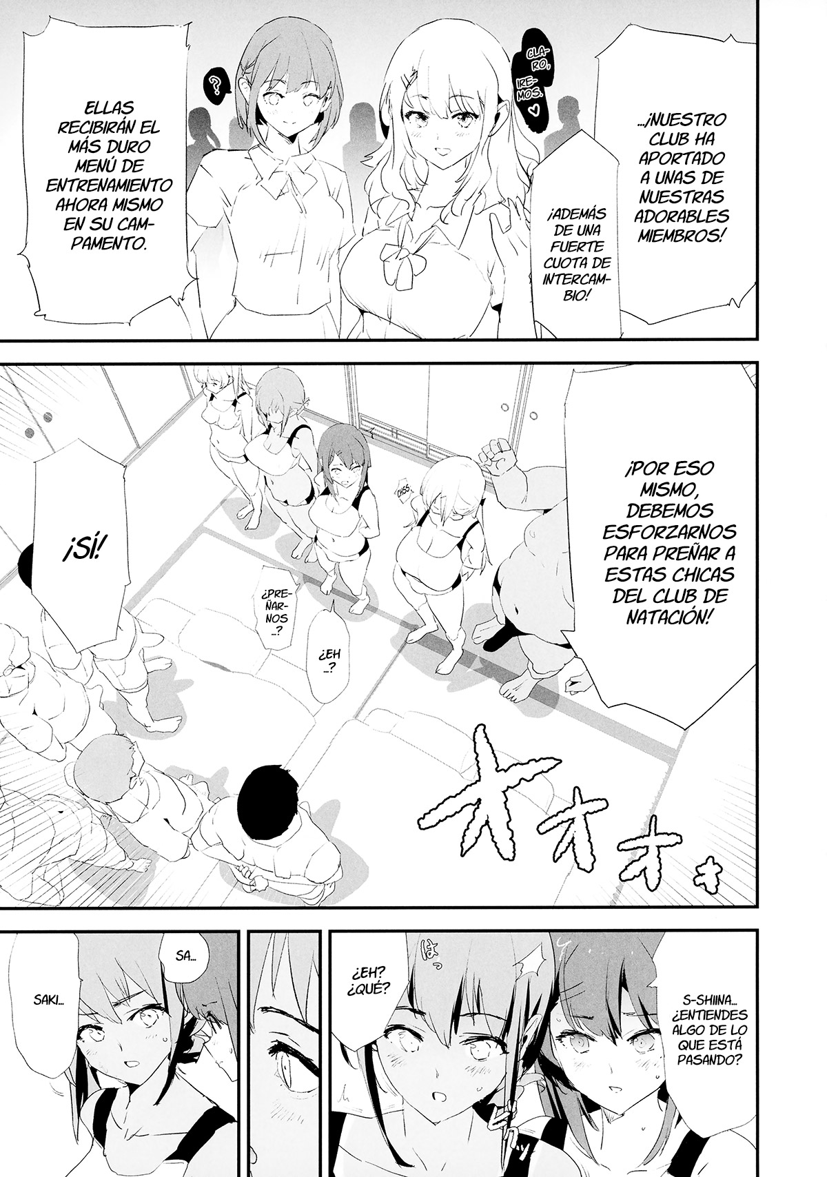 Watashi-tachi no Onaho Koukan Gasshuku Ichinichime! + Omake Paper - Page 4