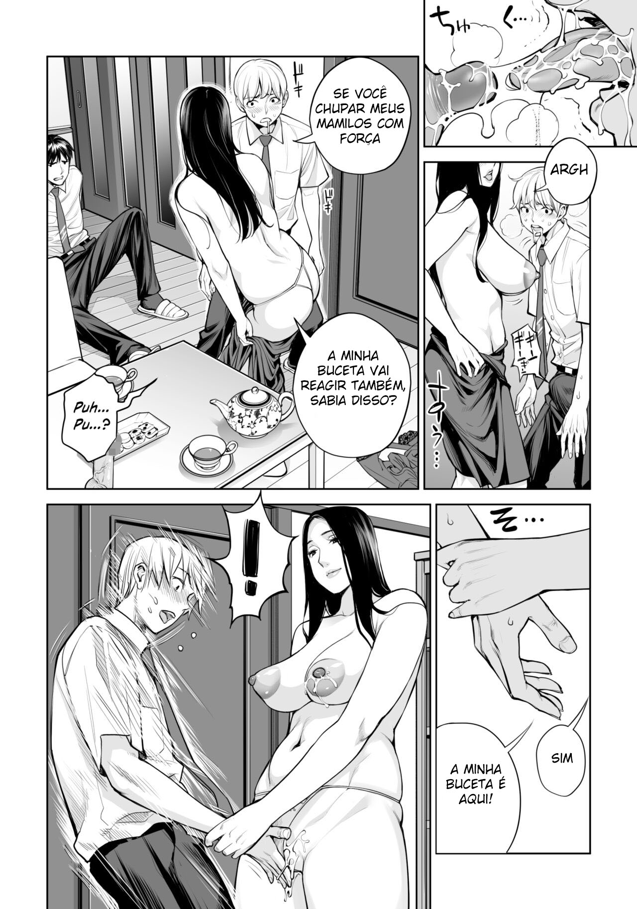 Uma Mulher Mais Velha e Safada Caça Virgens - Page 42