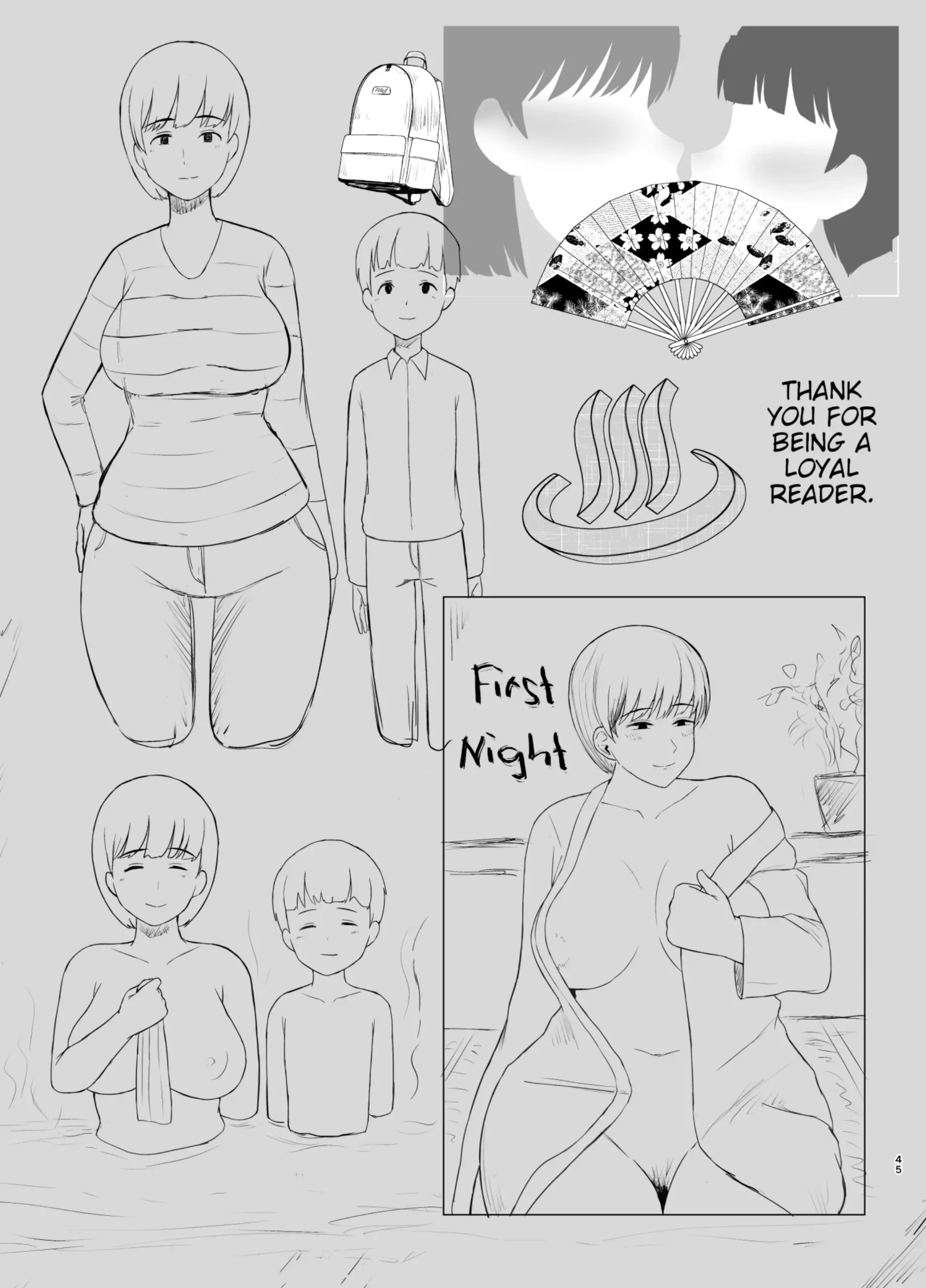 Mama to Hajimete no Yoru | First Time With Mom - Page 45