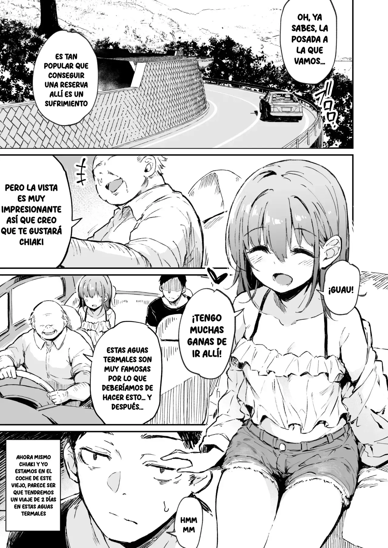 Enkou Kanojo to Kengakukai 2 | Citas Pagadas al Lado de mi Novia Prostituta 2 - Page 2