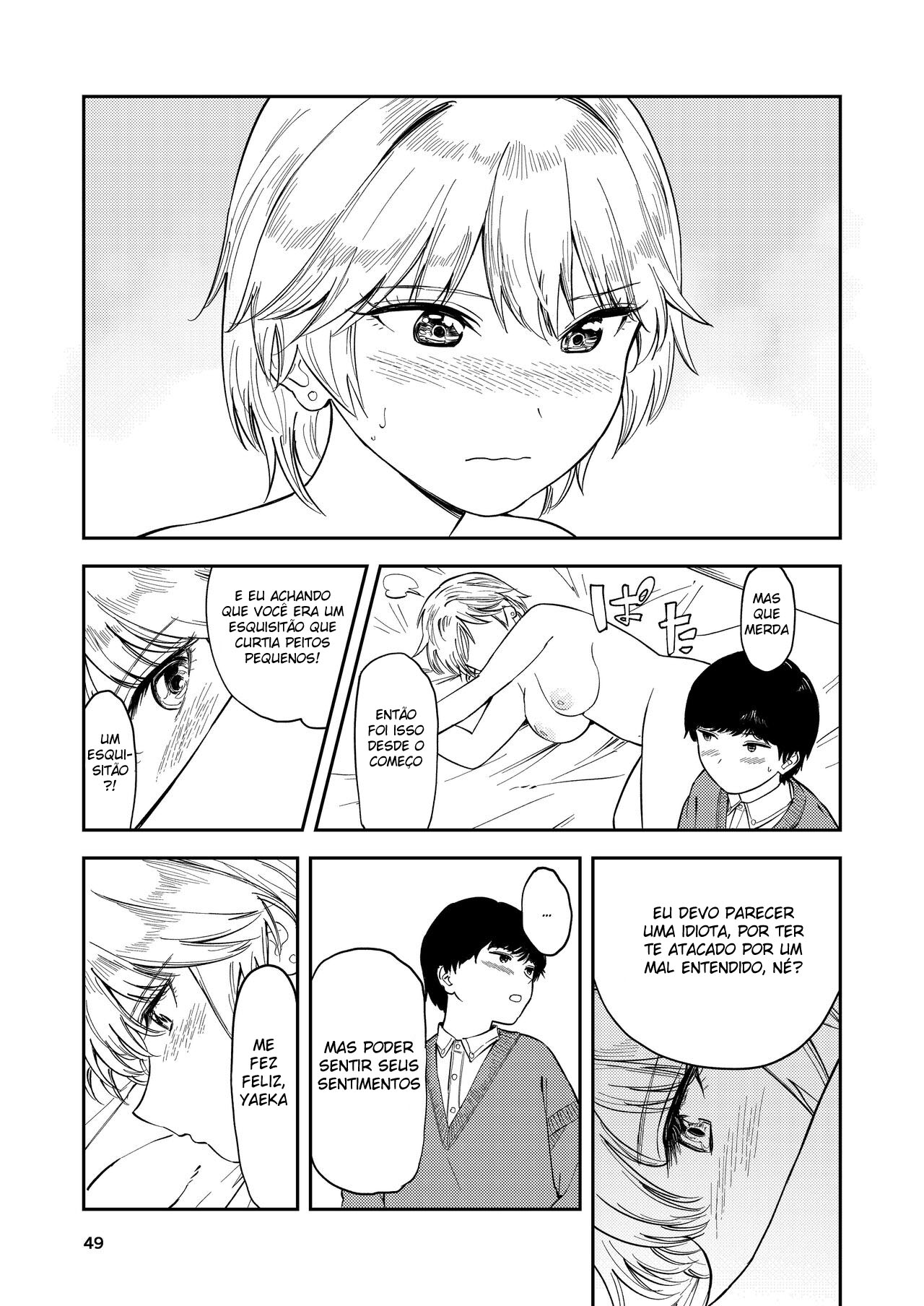 Perdendo a Virgindade Com Minha Namorada Peituda Ciumenta - Page 48
