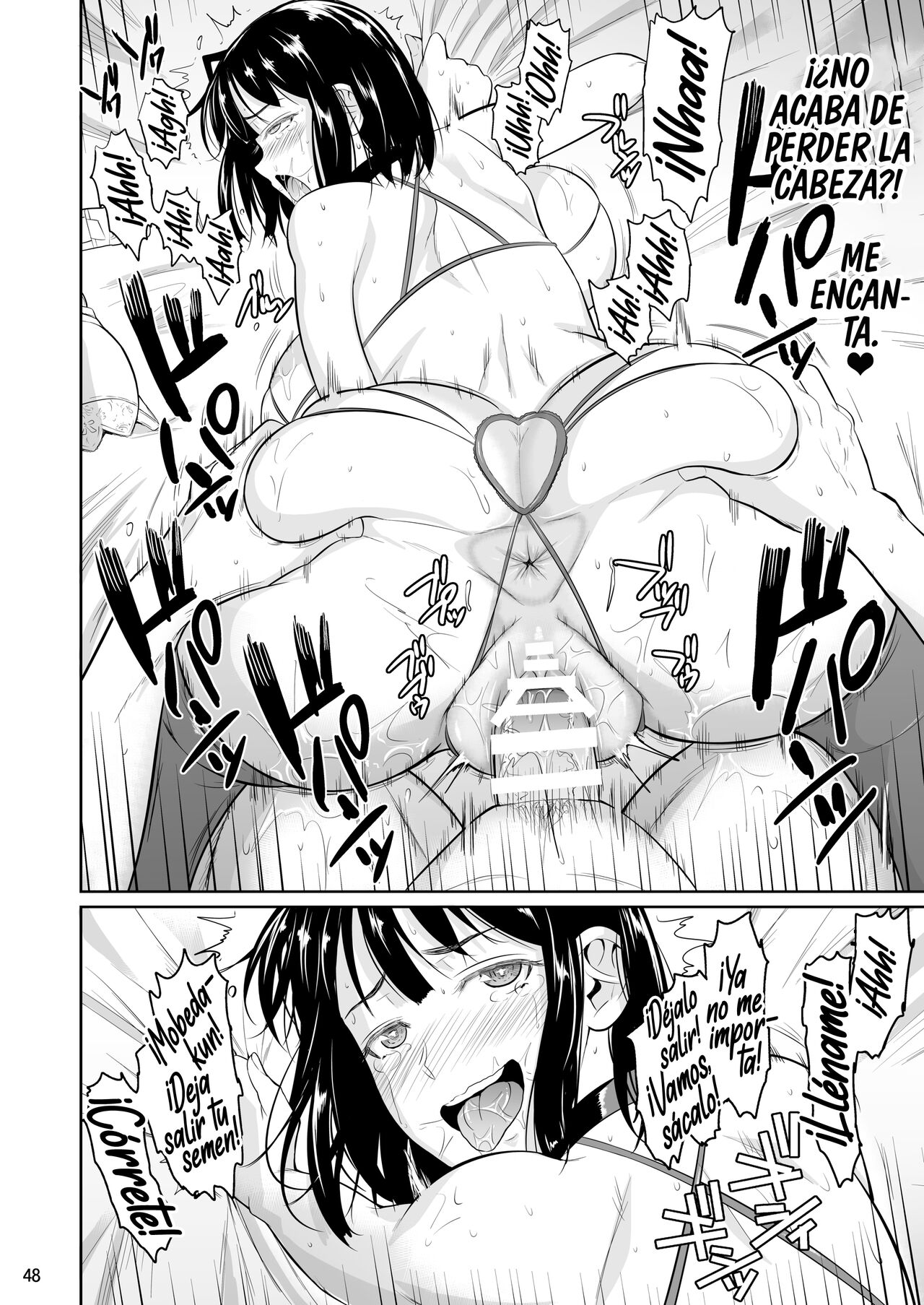 Bocchi no Mob ga Tadashii Sentaku o Shite Seiso Shoujo to Tsukiau. Mochiron Sex mo Suru | Un Mafioso Erótico toma la Decisión Correcta y Sale con una Chica Estupenda. Y por supuesto tienen Sexo - Page 49