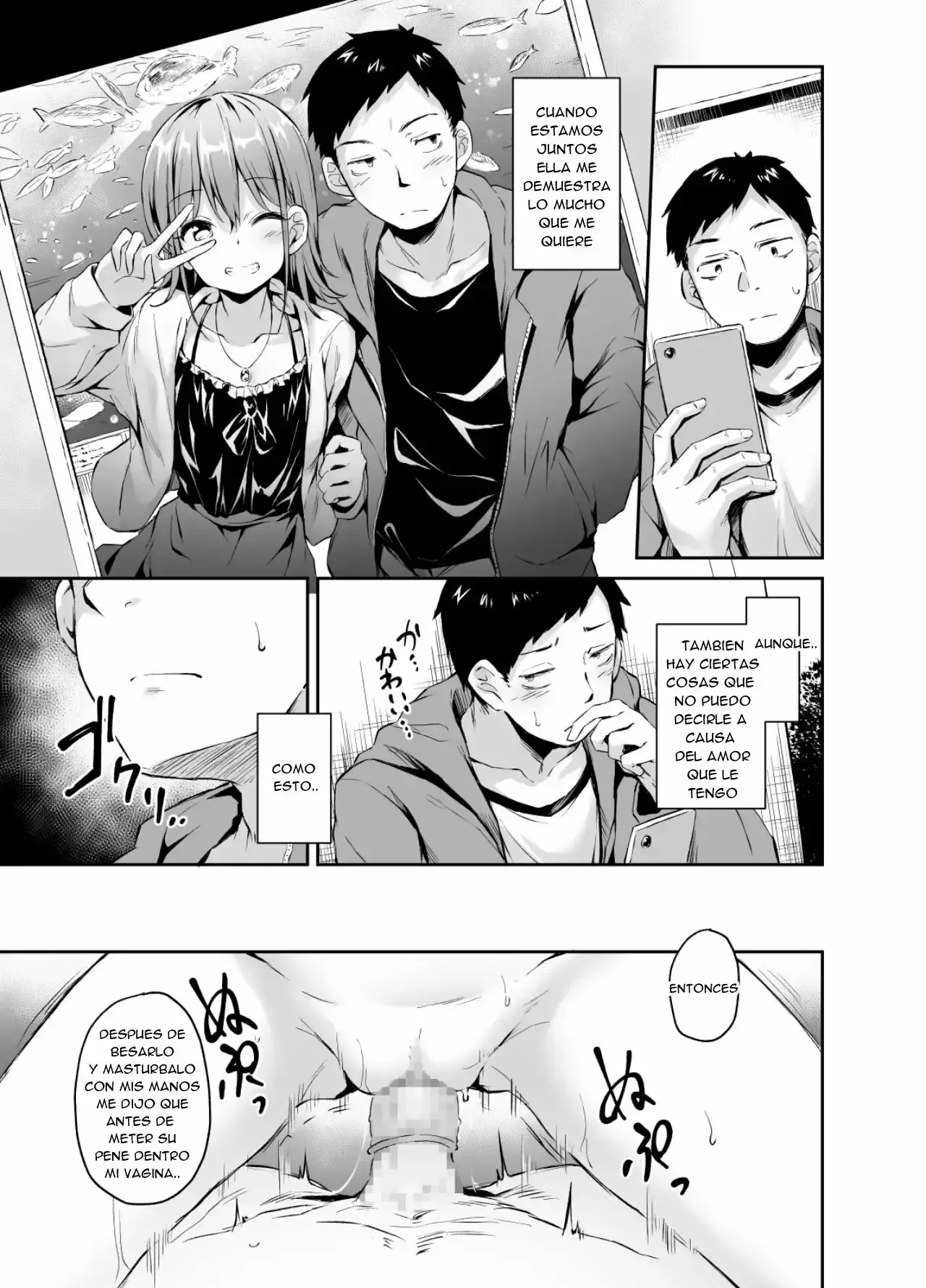 Enkou Kanojo to Kengakukai | Citas Pagadas al Lado de mi Novia Prostituta - Page 5